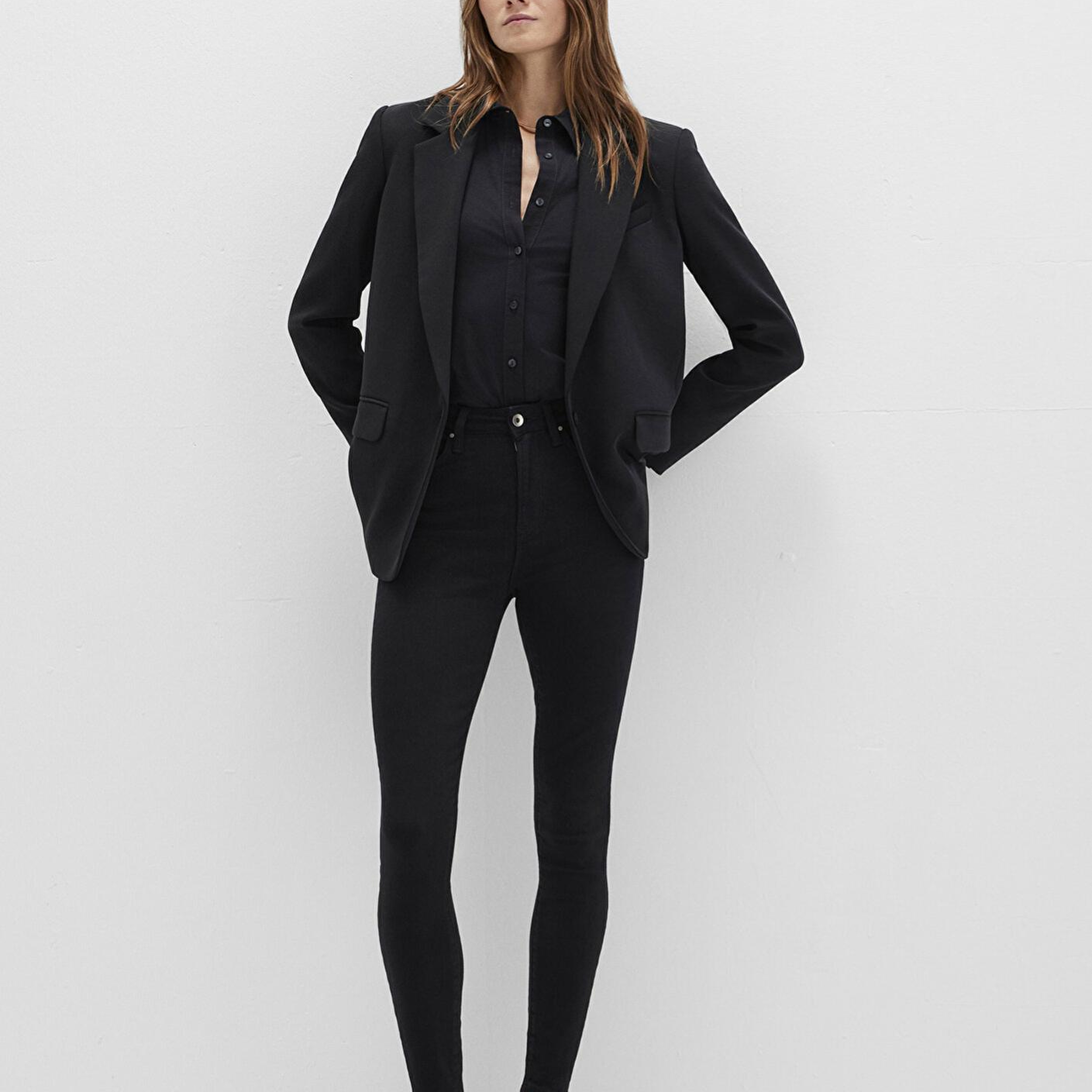 Mavi Serenay Gold Shape Siyah Jean Pantolon 100980-35248