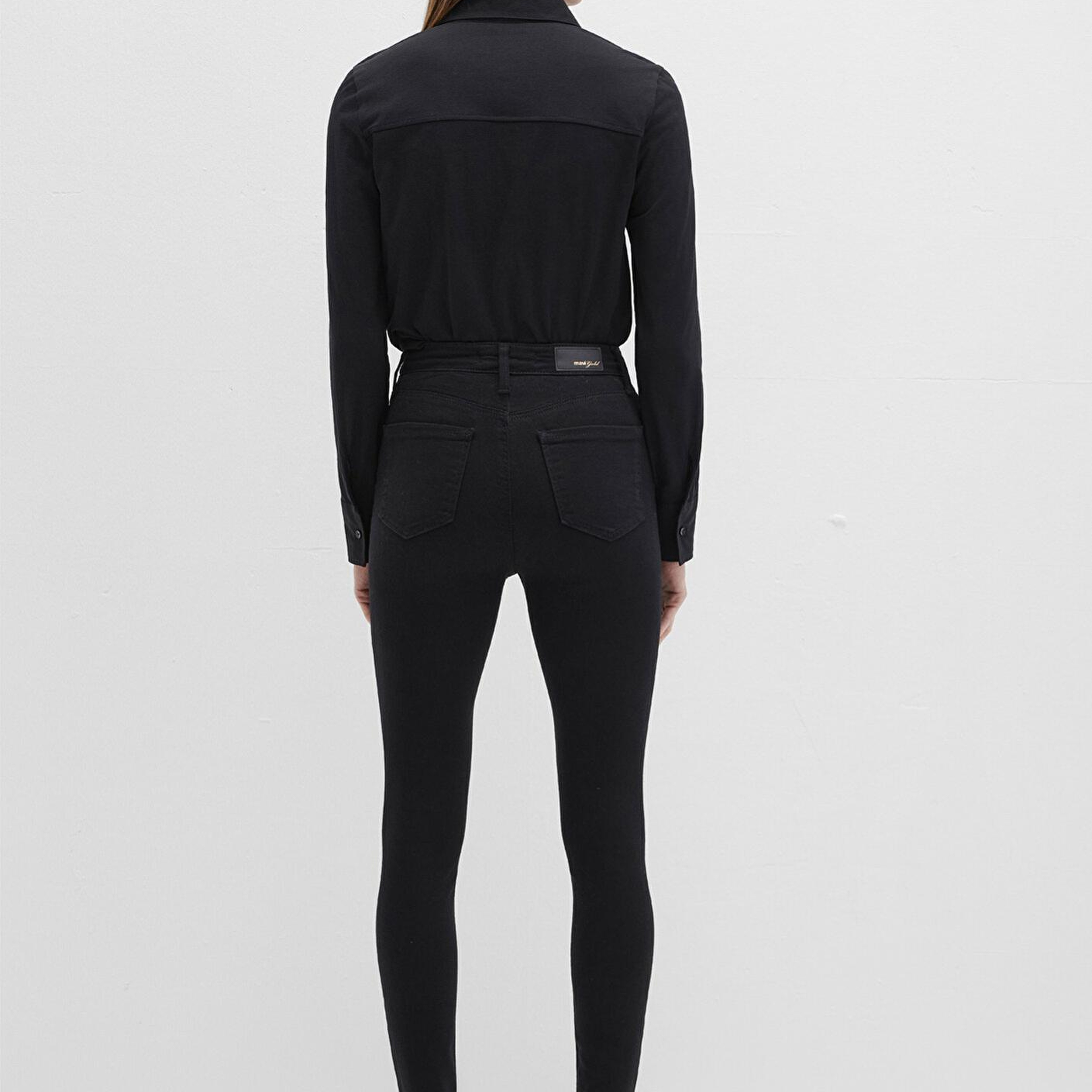 Mavi Serenay Gold Shape Siyah Jean Pantolon 100980-35248