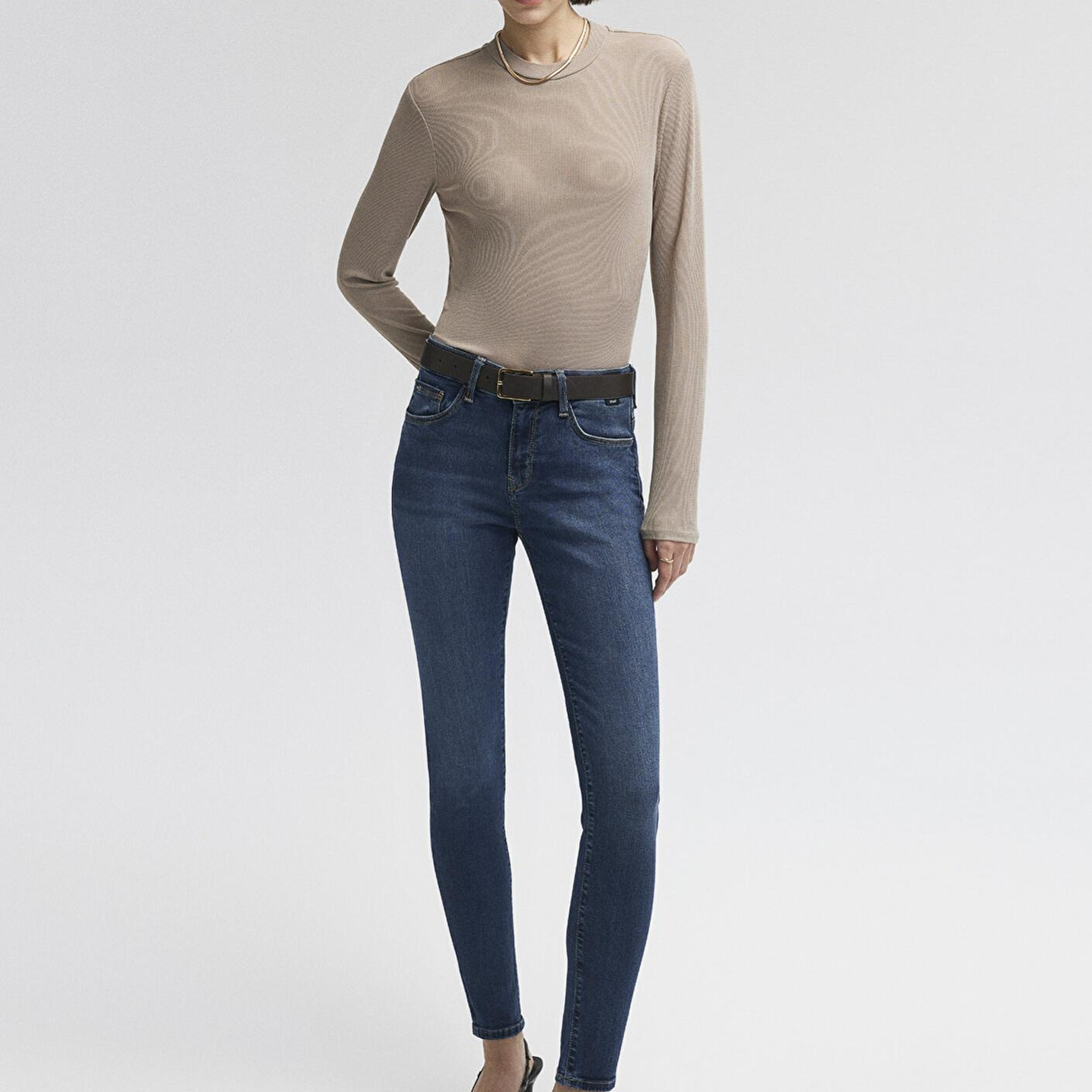 Mavi Alissa Everyday Koyu Mavi Jean Pantolon 1067835246