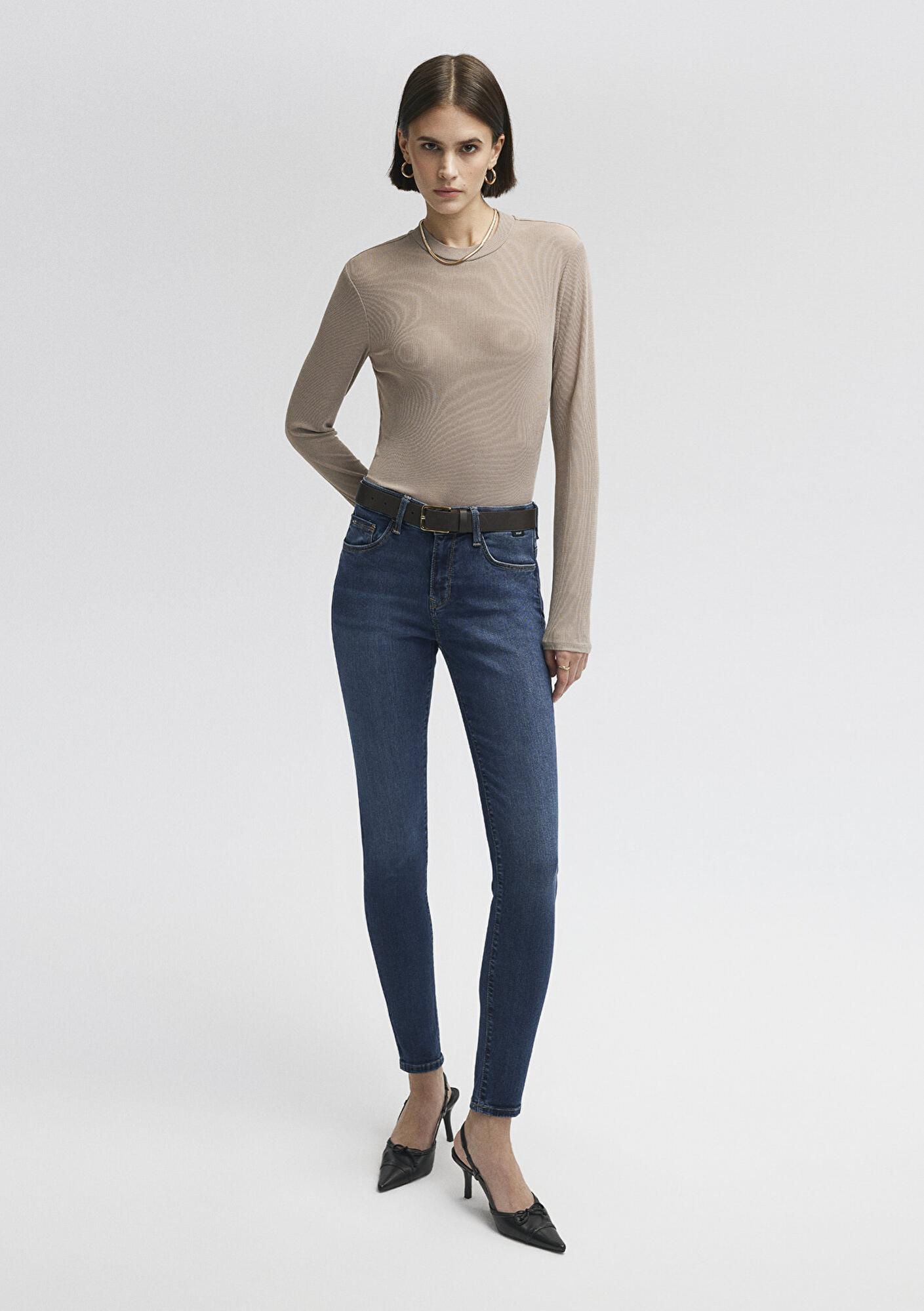 Mavi Alissa Everyday Koyu Mavi Jean Pantolon 1067835246