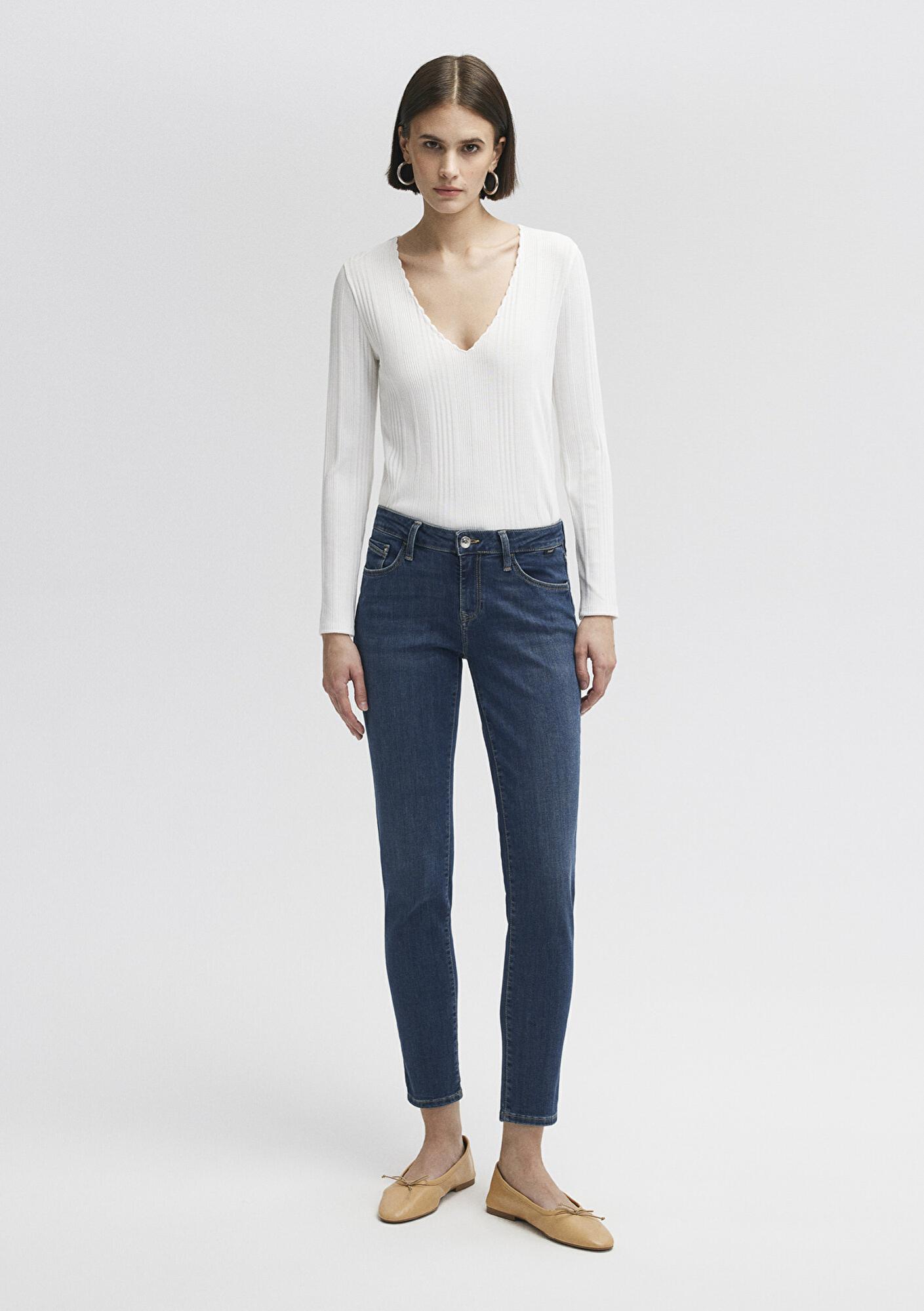 Mavi Ada Everyday Vintage Koyu Mavi Jean Pantolon 1020535596