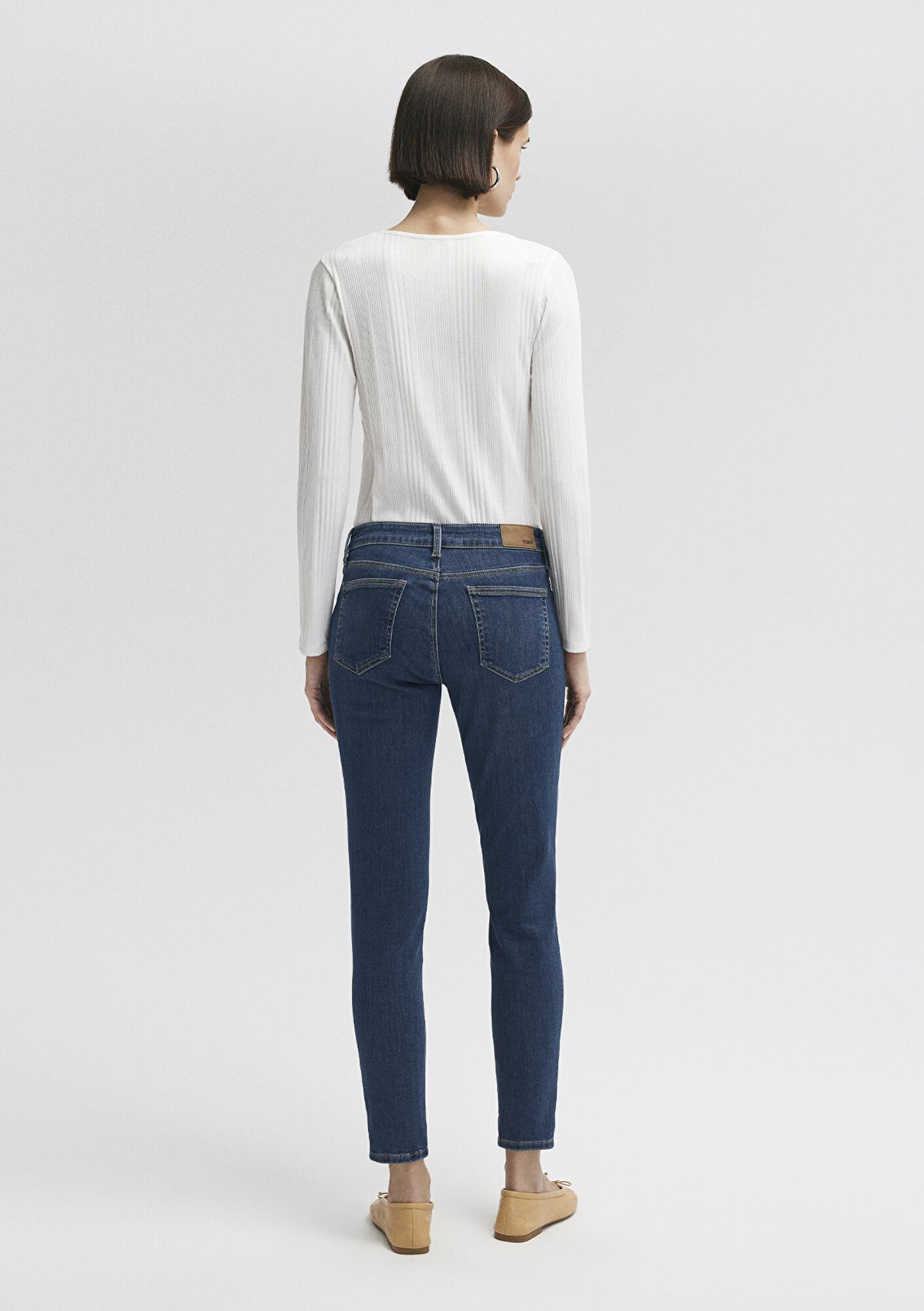 Mavi Ada Everyday Vintage Koyu Mavi Jean Pantolon 1020535596