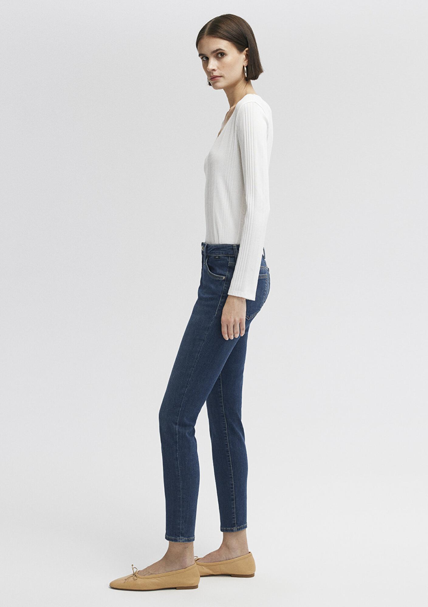 Mavi Ada Everyday Vintage Koyu Mavi Jean Pantolon 1020535596