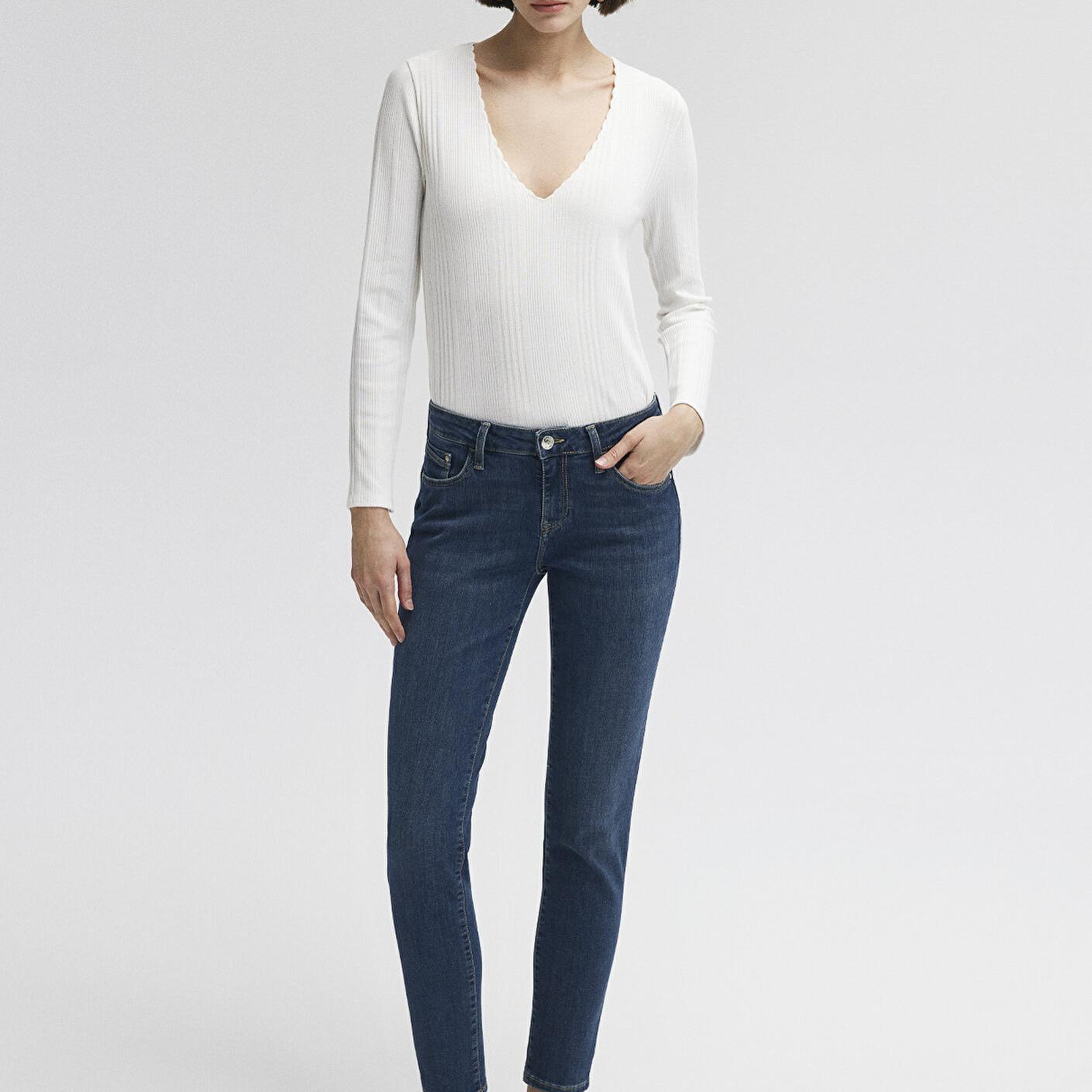 Mavi Ada Everyday Vintage Koyu Mavi Jean Pantolon 1020535596