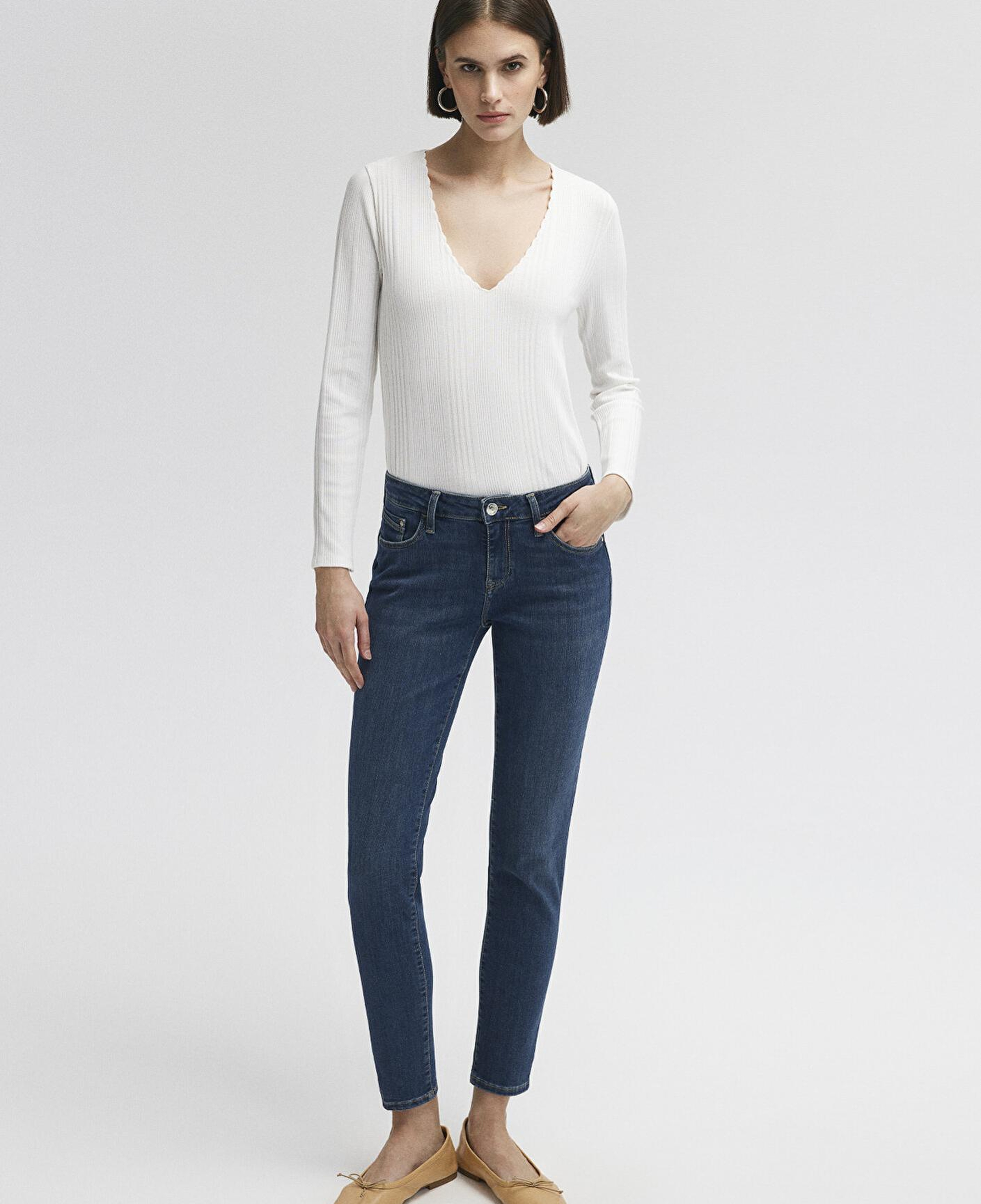 Mavi Ada Everyday Vintage Koyu Mavi Jean Pantolon 1020535596