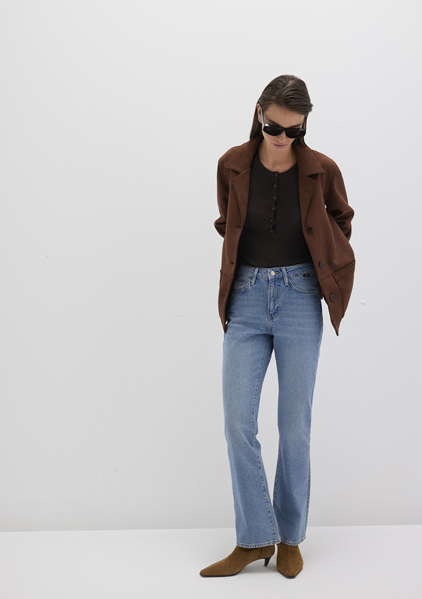 Mavi Bliss Real Blue Gölgeli Indigo Mavisi Jean Pantolon 101437-80890