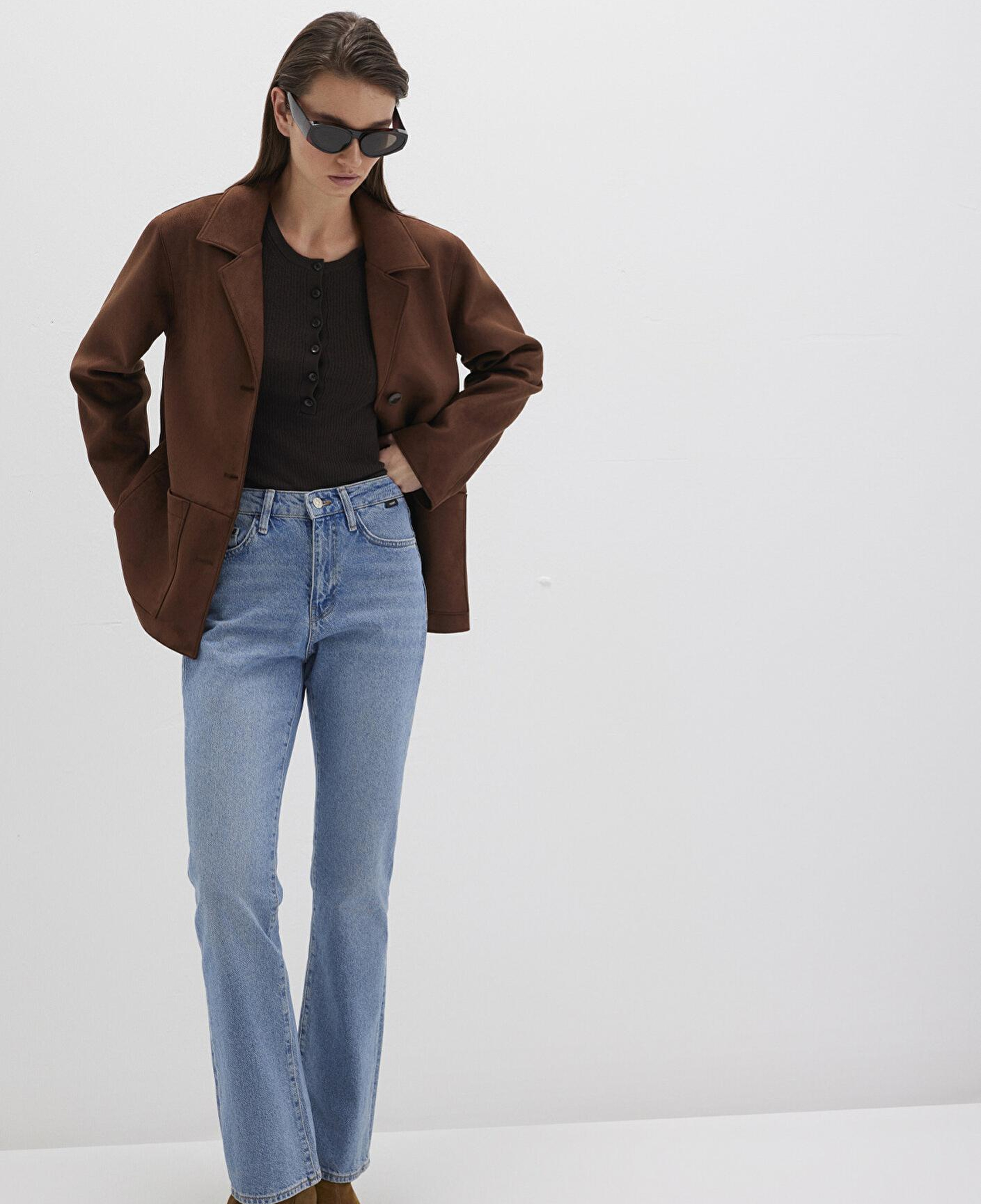 Mavi Bliss Real Blue Gölgeli Indigo Mavisi Jean Pantolon 101437-80890