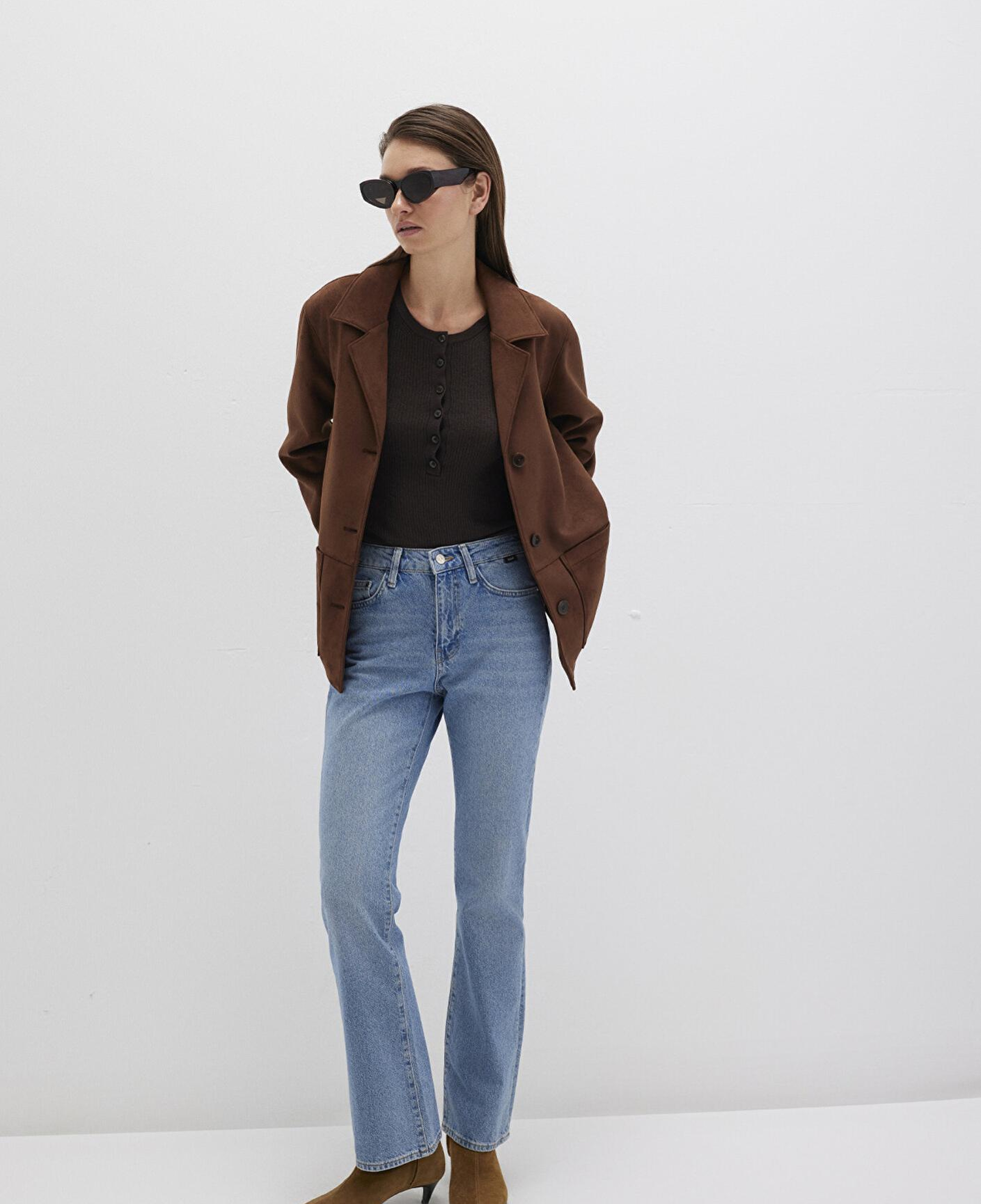 Mavi Bliss Real Blue Gölgeli Indigo Mavisi Jean Pantolon 101437-80890