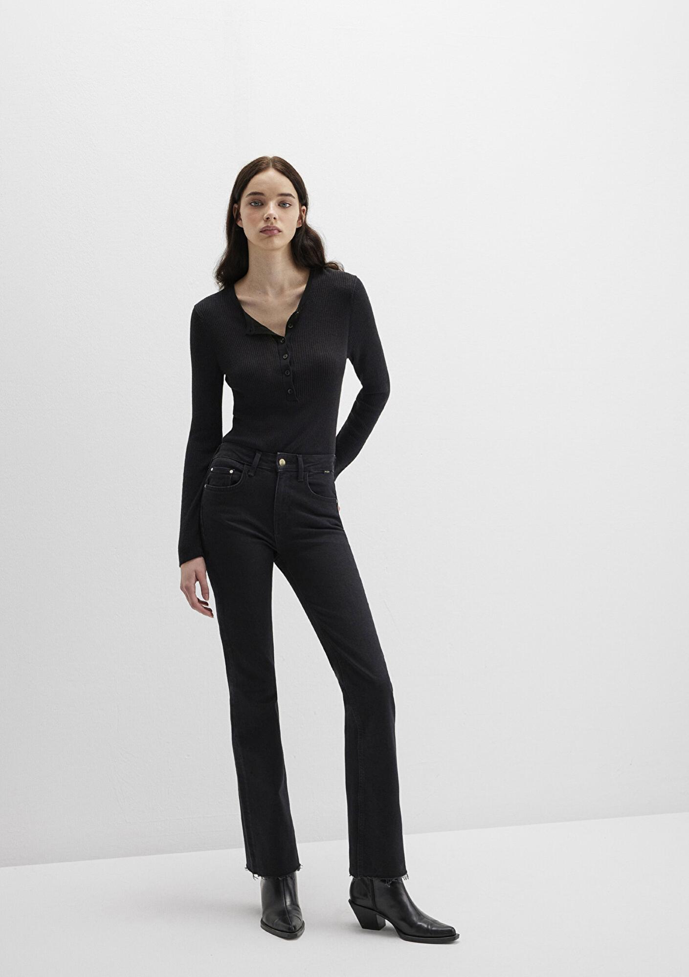 Mavi Maria Gold Premium Gri Smoke Jean Pantolon 101225-80998