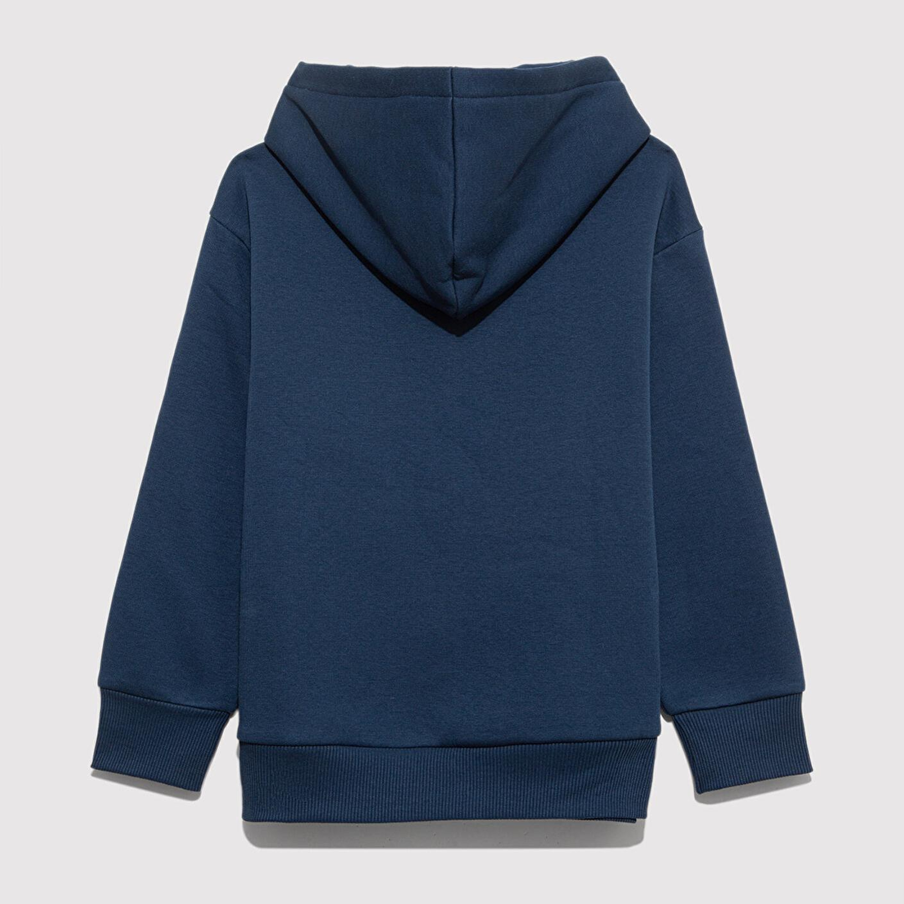 Mavi Mavi Logo Baskılı Lacivert Kapüşonlu Sweatshirt 6610110-70720