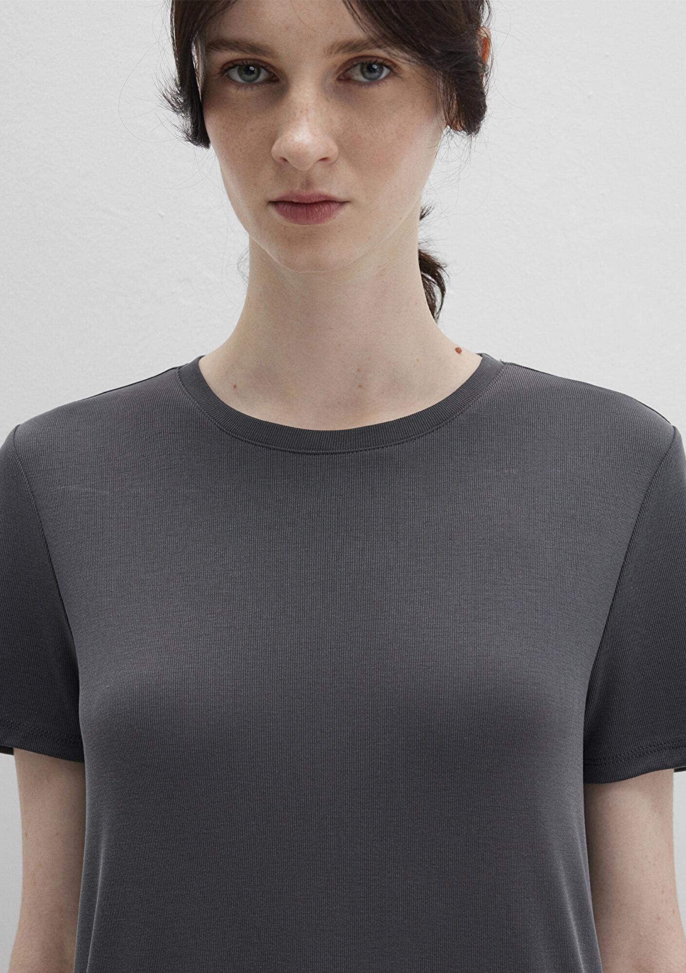 Mavi (TENCEL™) Modal Antrasit Midi Elbise 1310777-70095