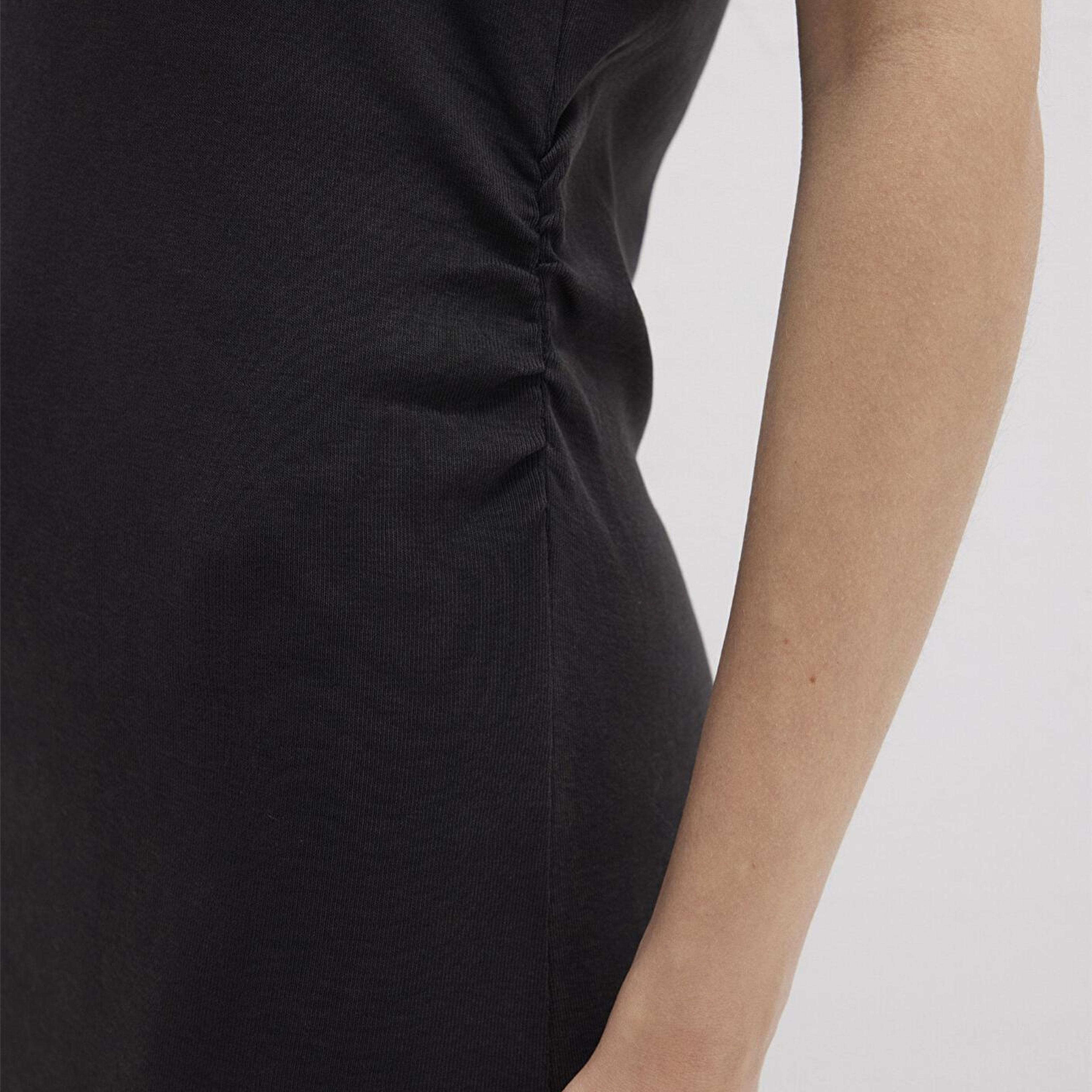 Mavi Siyah Midi Elbise 1310776-900