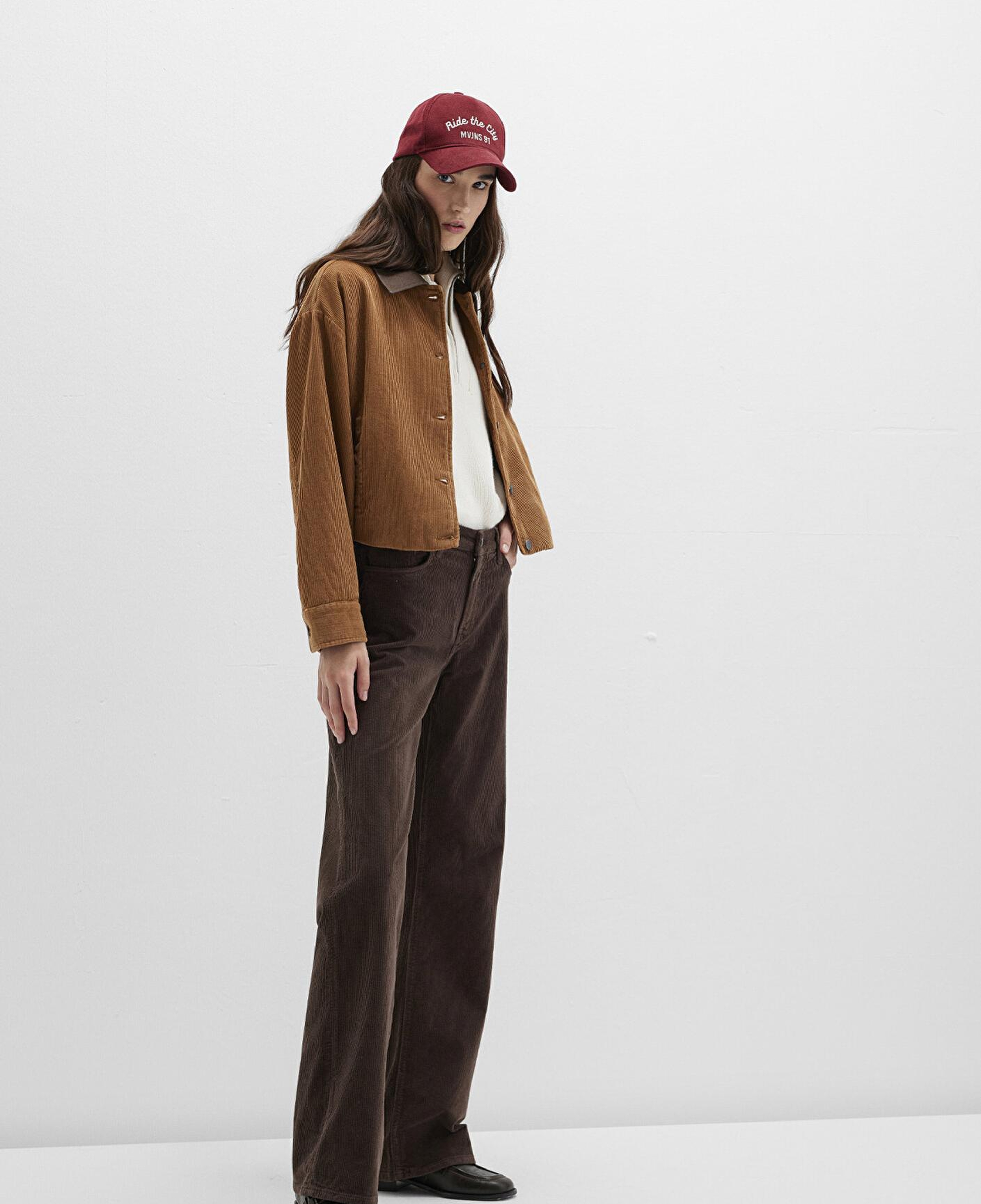 Mavi Malibu Kahverengi Kadife Pantolon 1010152-91292