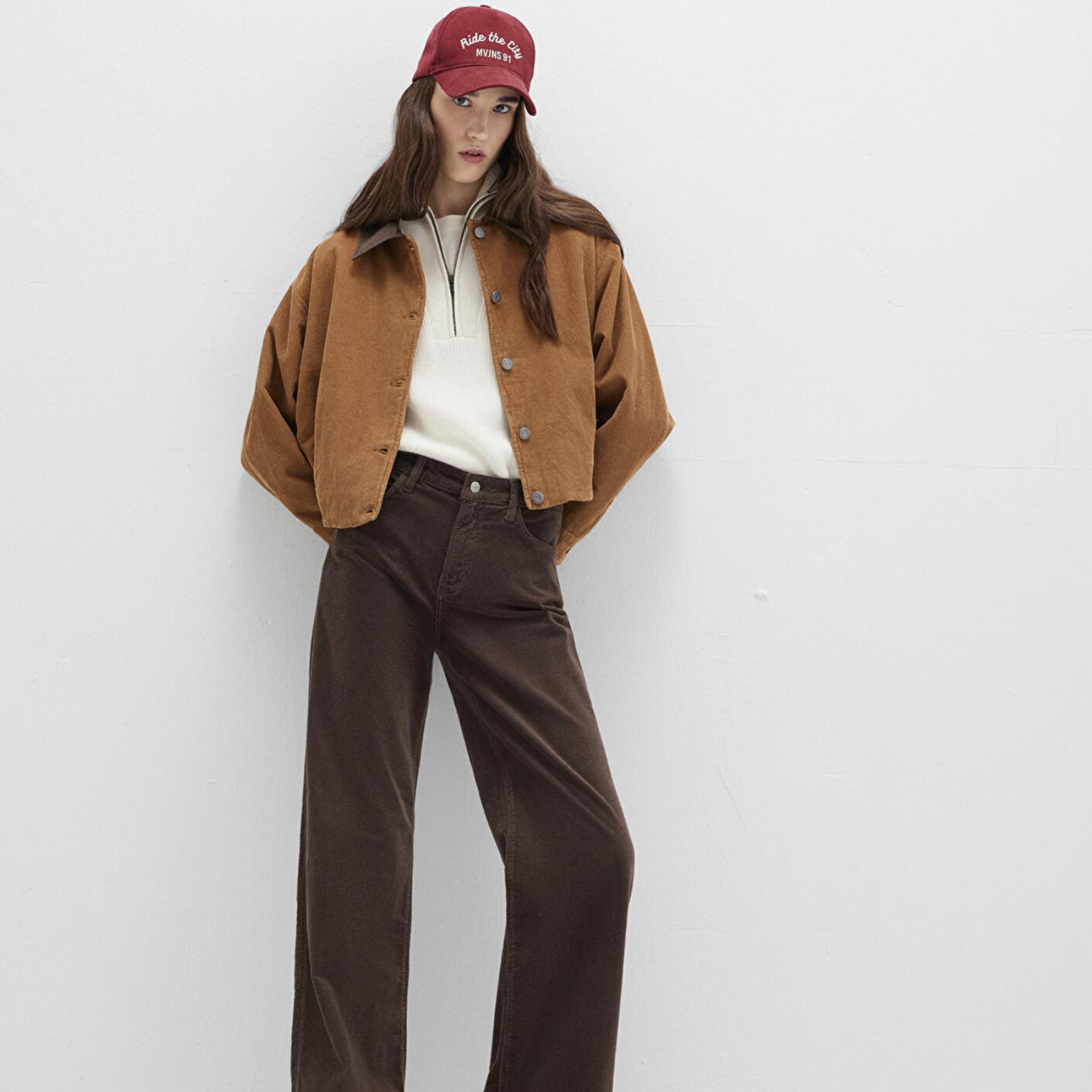 Mavi Malibu Kahverengi Kadife Pantolon 1010152-91292