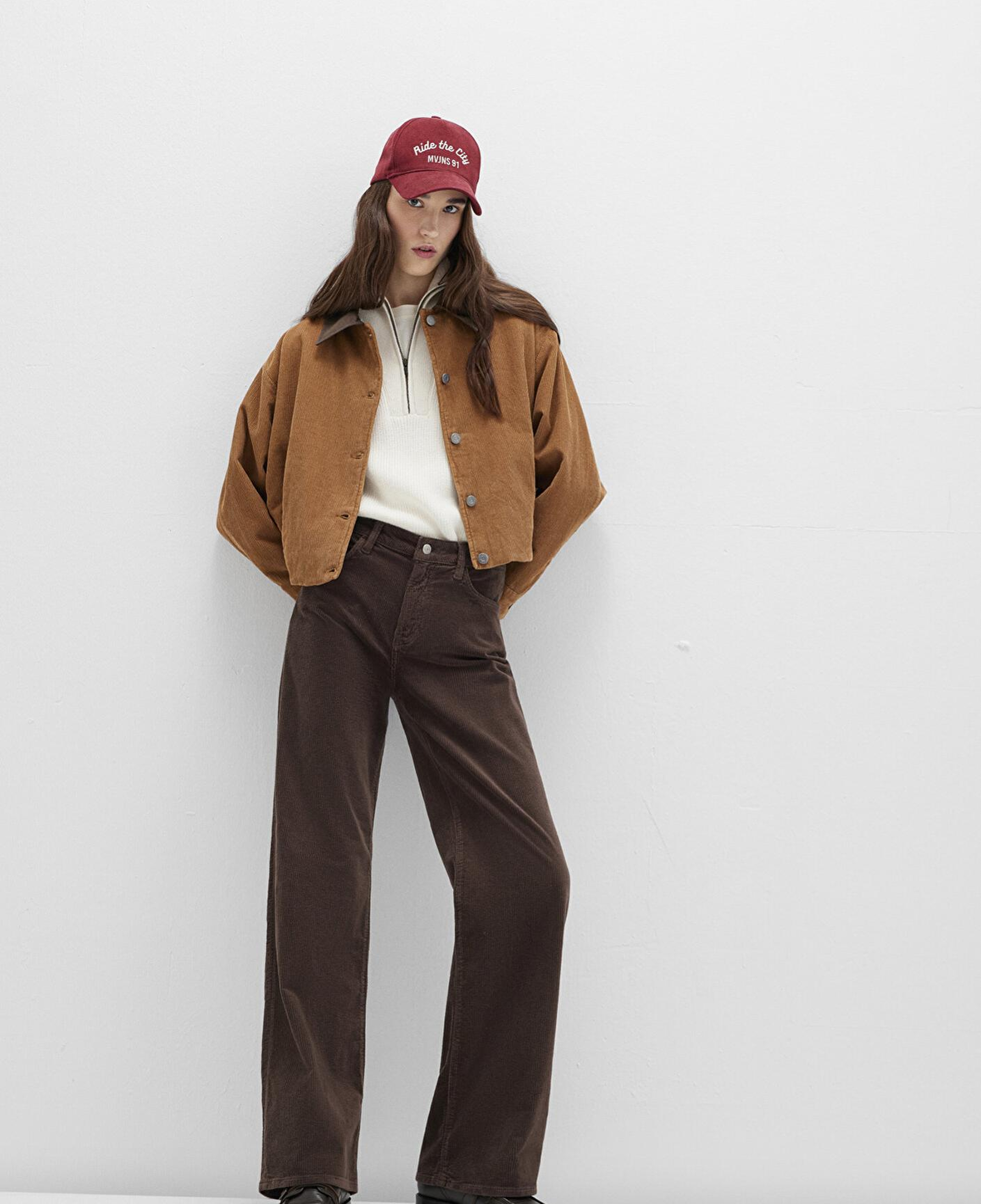 Mavi Malibu Kahverengi Kadife Pantolon 1010152-91292