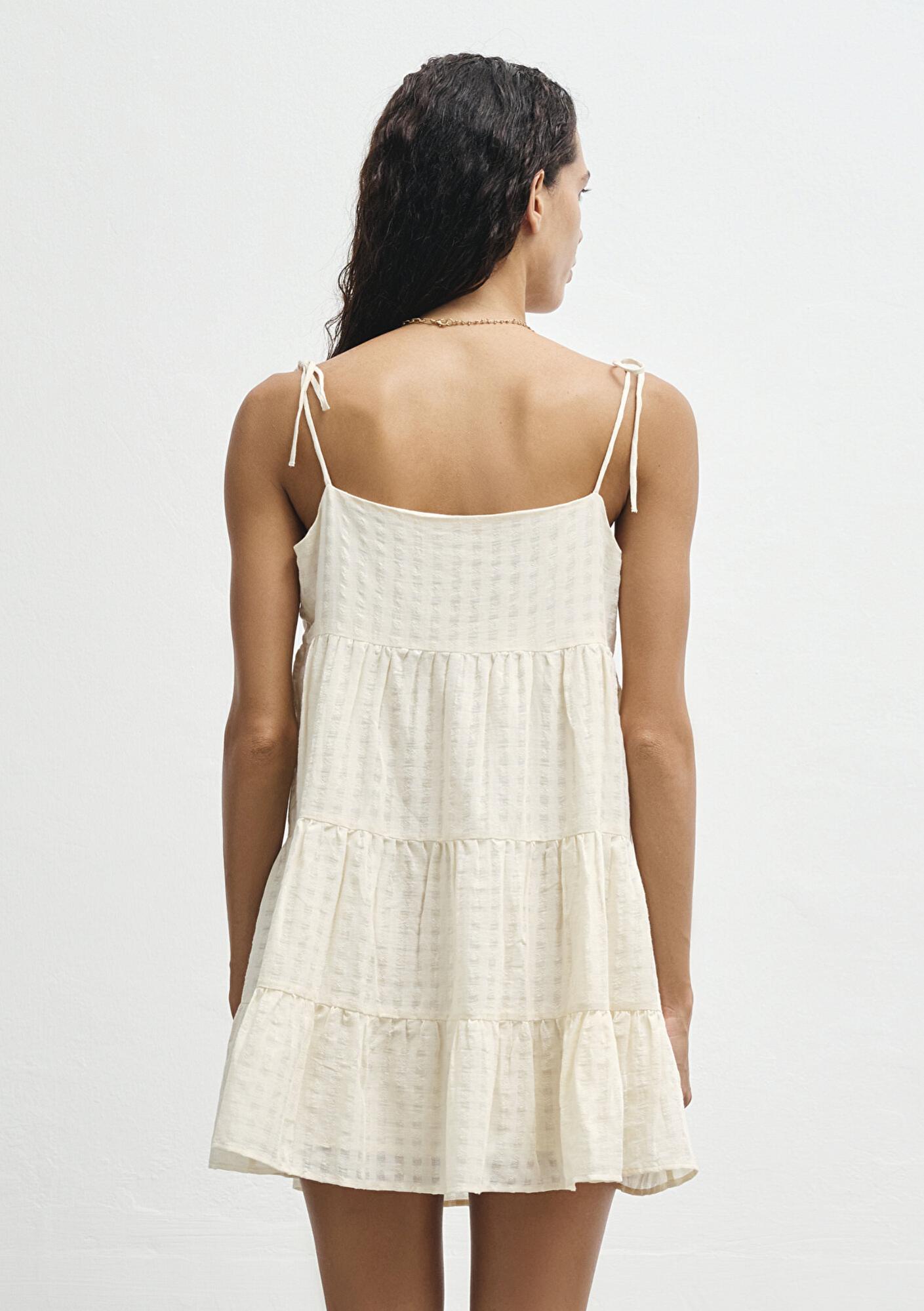 Mavi Ekru Elbise 1310792-80194