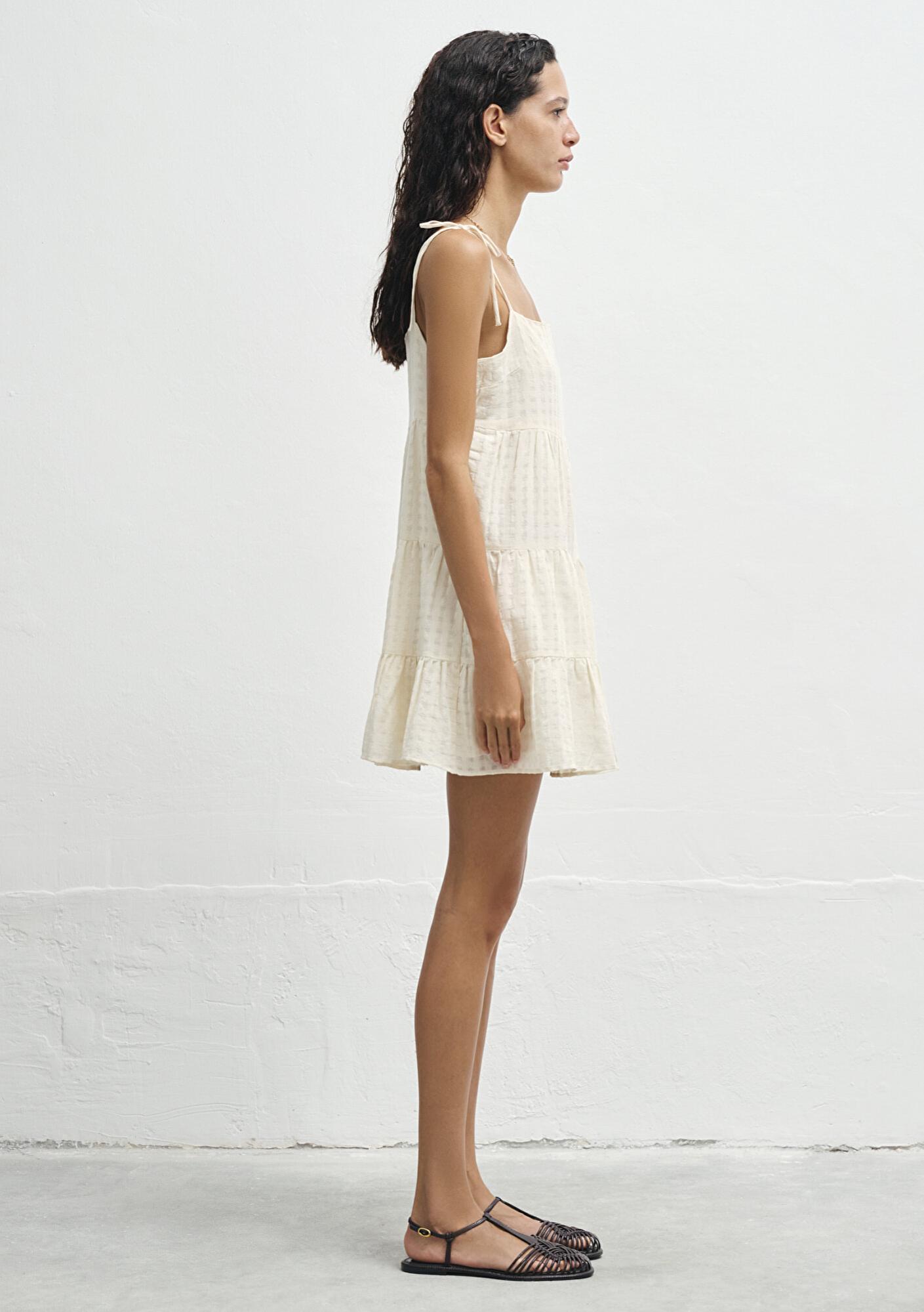 Mavi Ekru Elbise 1310792-80194