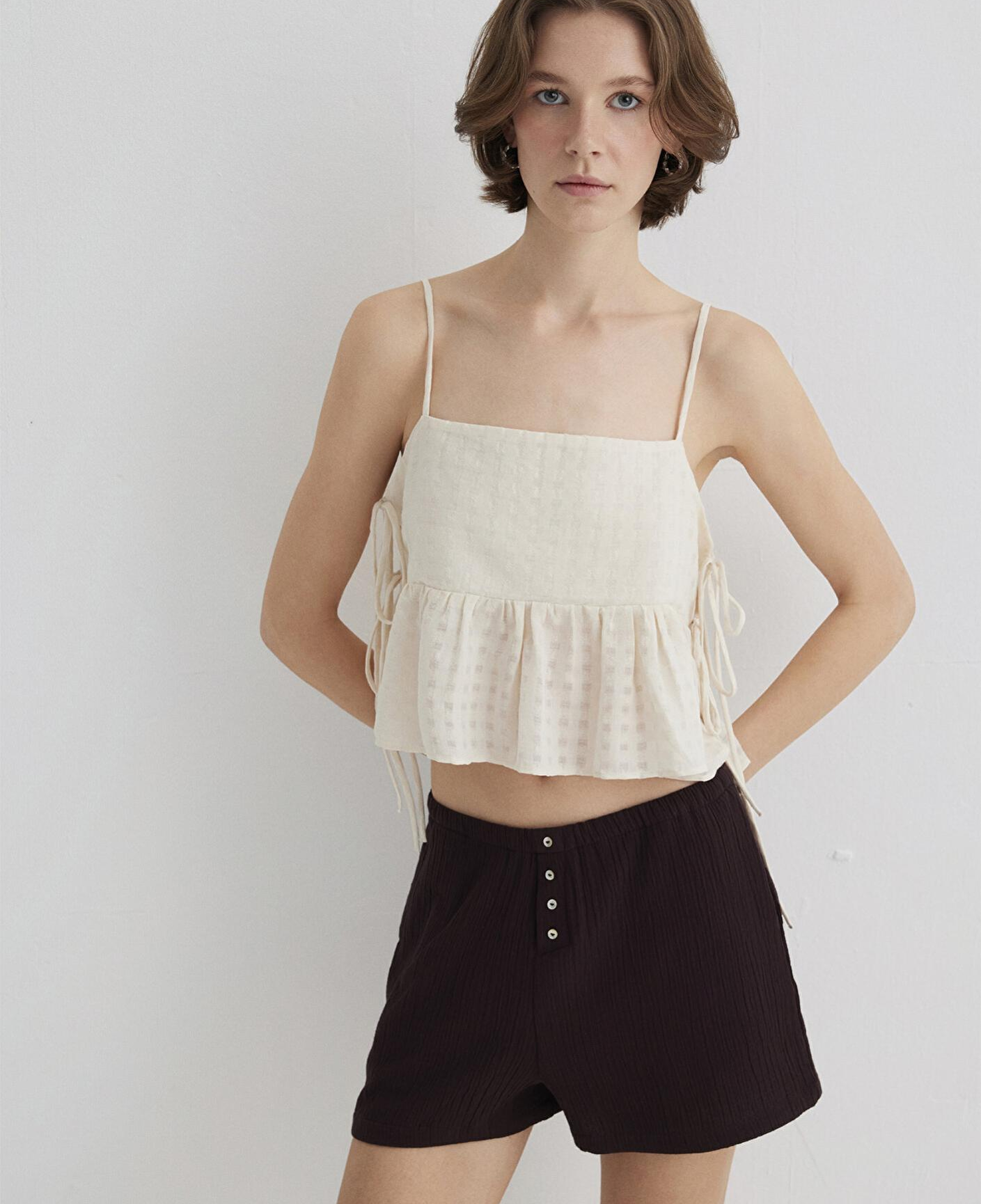 Mavi Ekru Bluz 1211306-80194