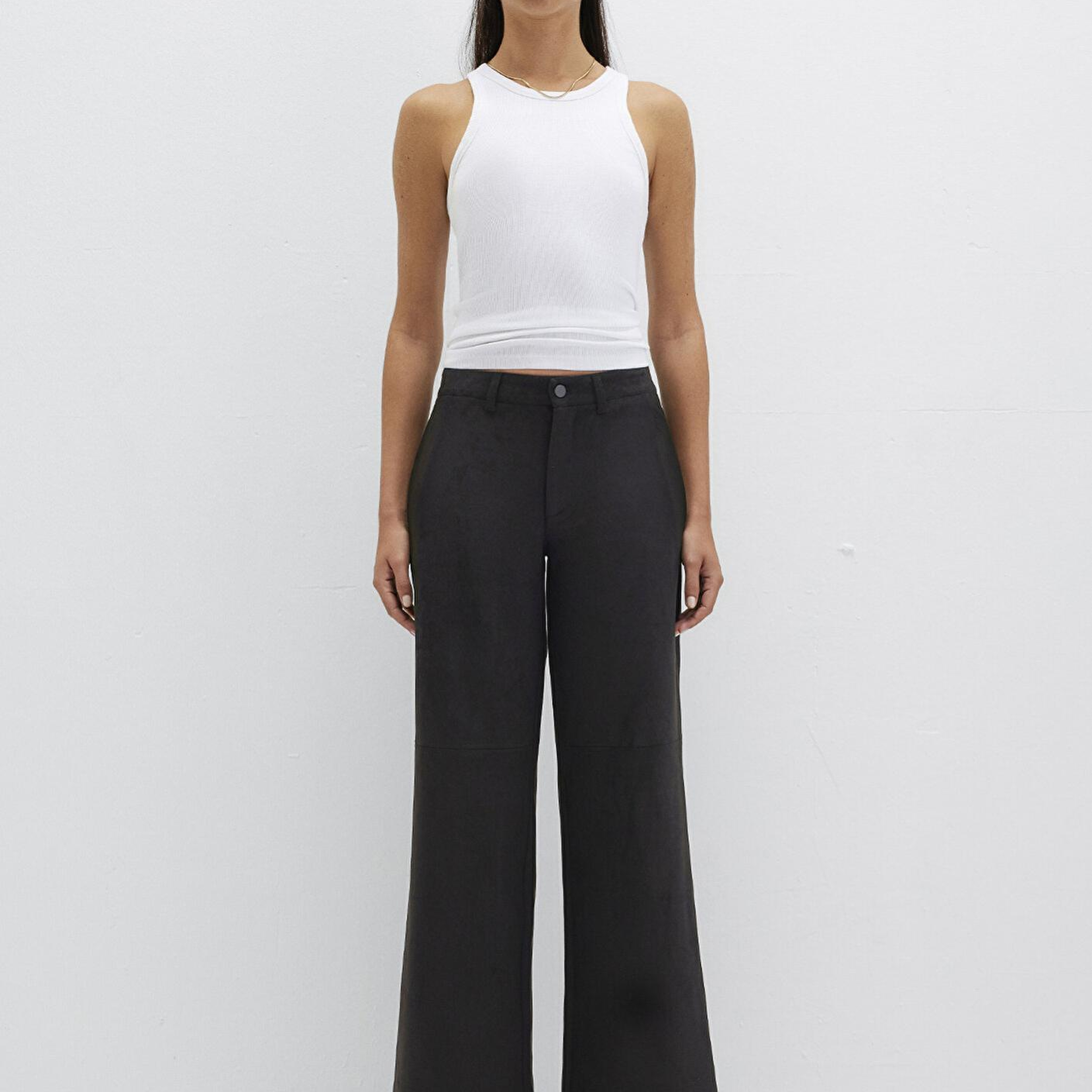 Mavi Suni Süet Siyah Pantolon 1011087-900