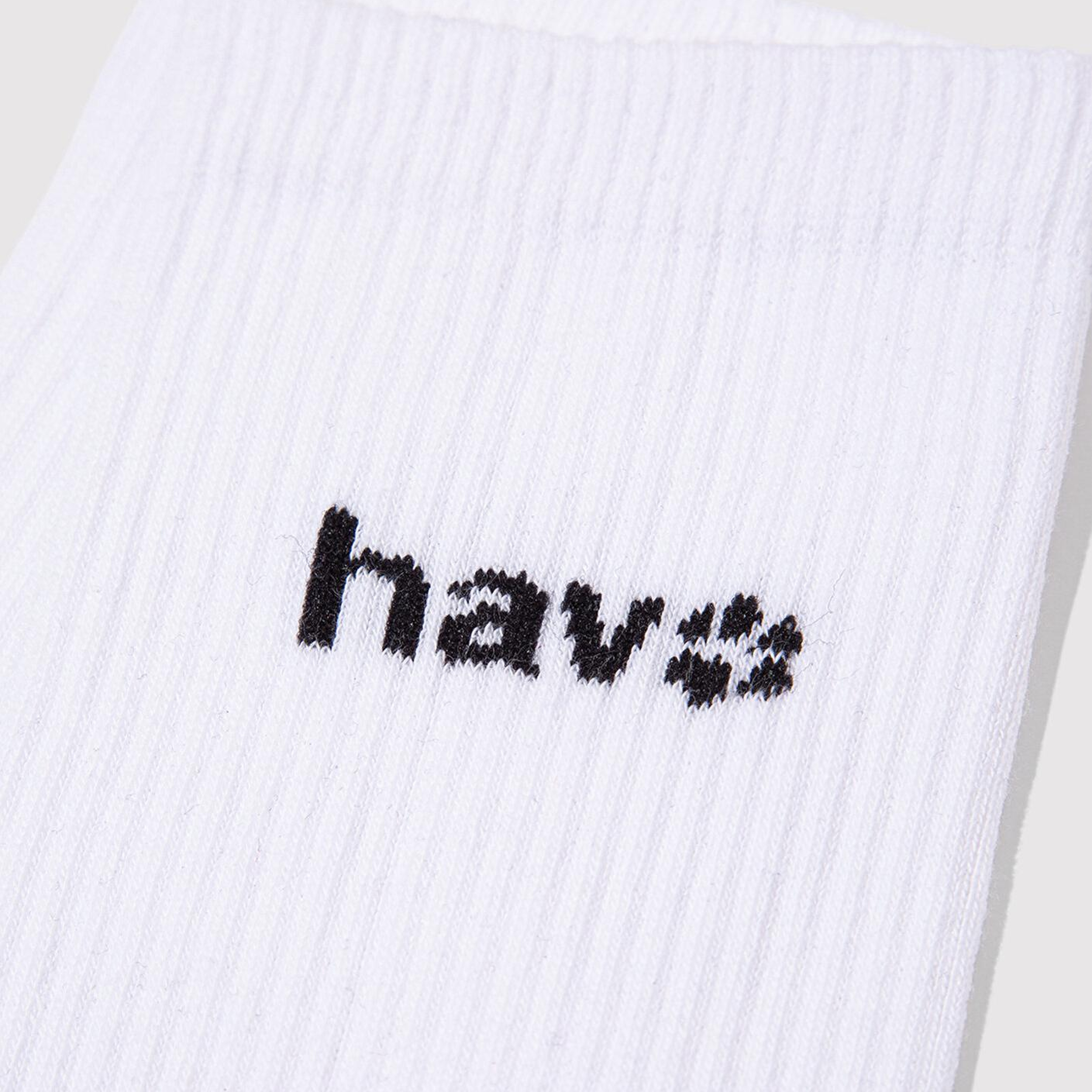 Mavi Hav Baskılı Beyaz Soket Çorap 0912075-620