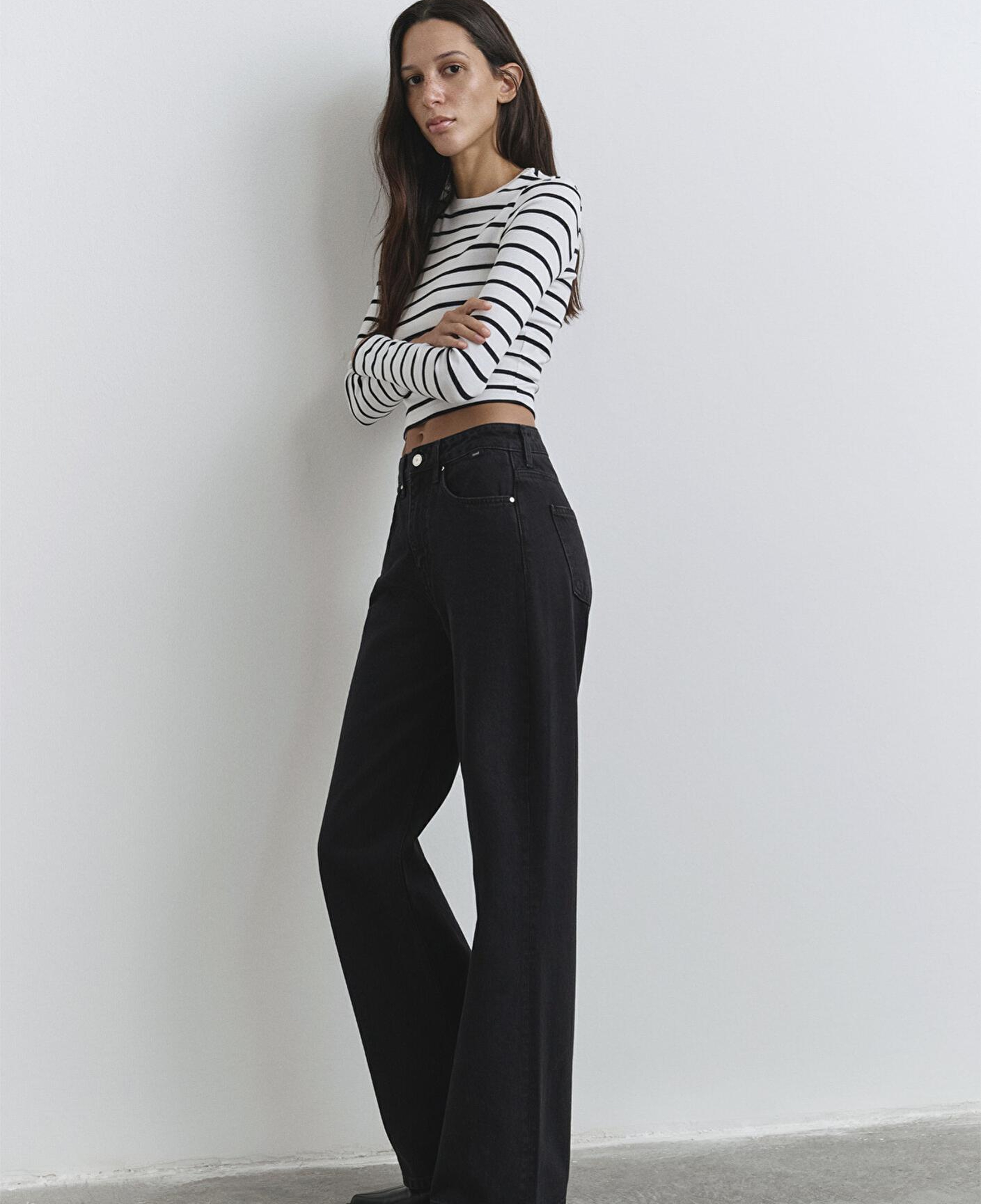 Mavi Victoria Classic Denim Antrasit Smoke Jean Pantolon 101072-82298