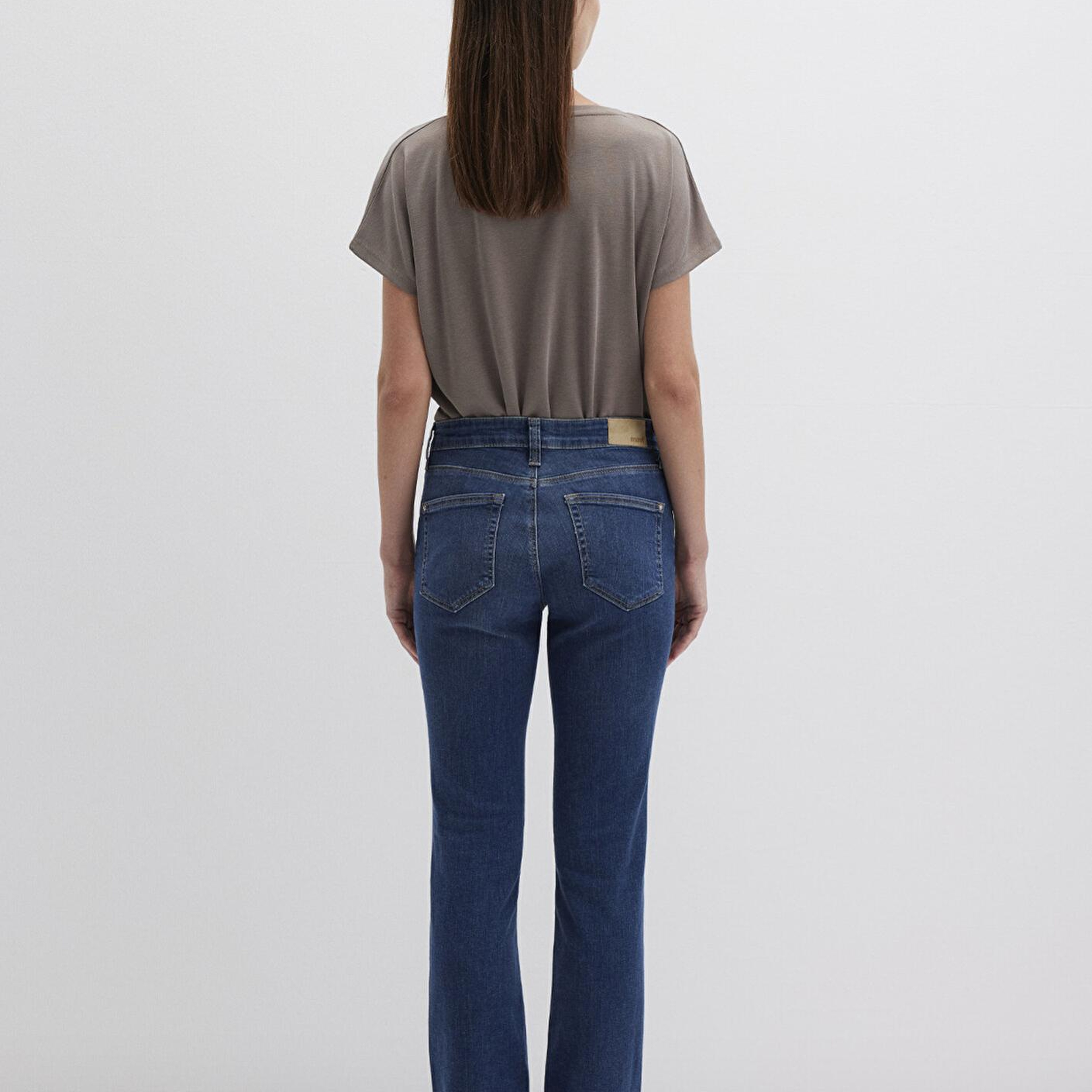 Mavi Molly Everyday Vintage Koyu Mavi Jean Pantolon 1013683047