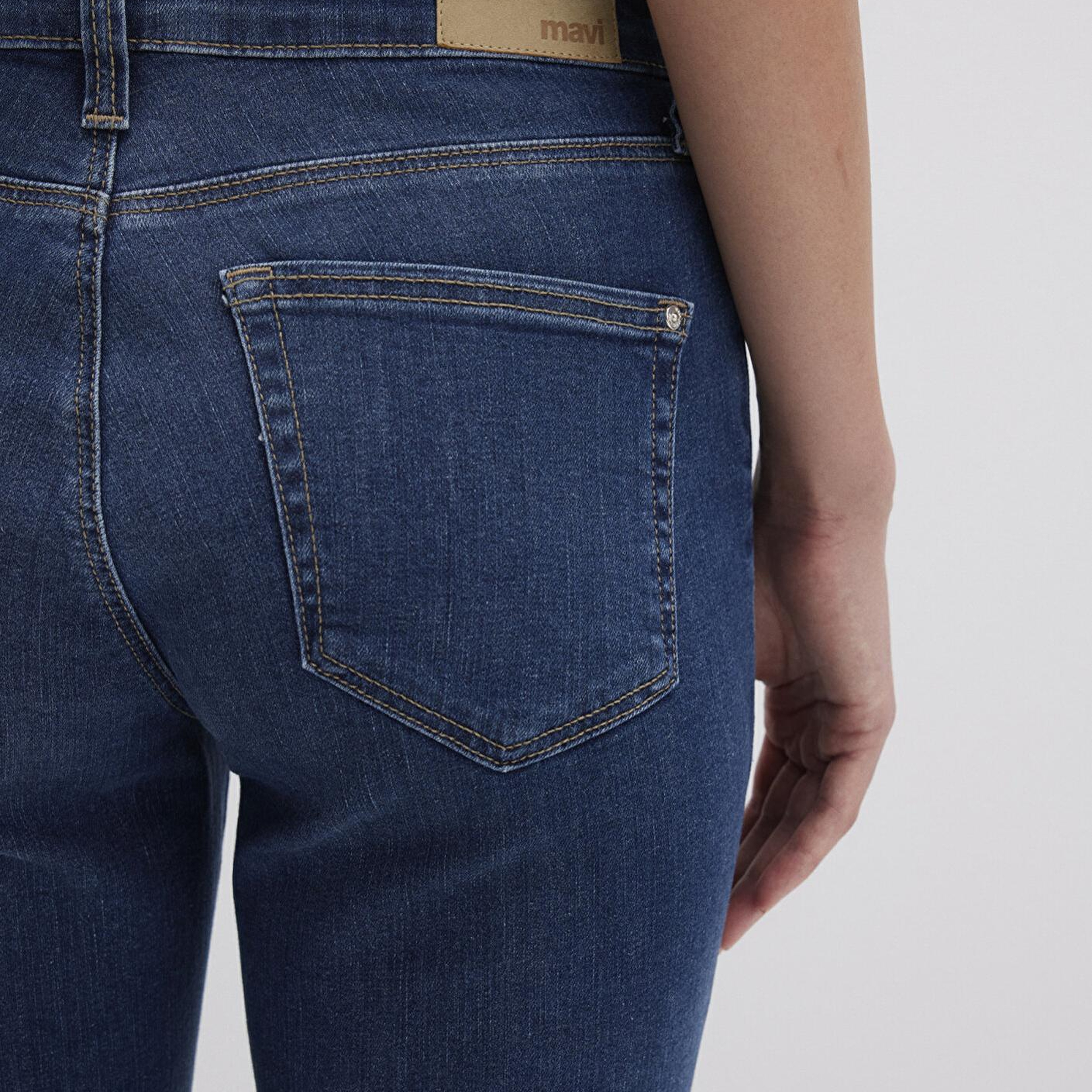 Mavi Molly Everyday Vintage Koyu Mavi Jean Pantolon 1013683047