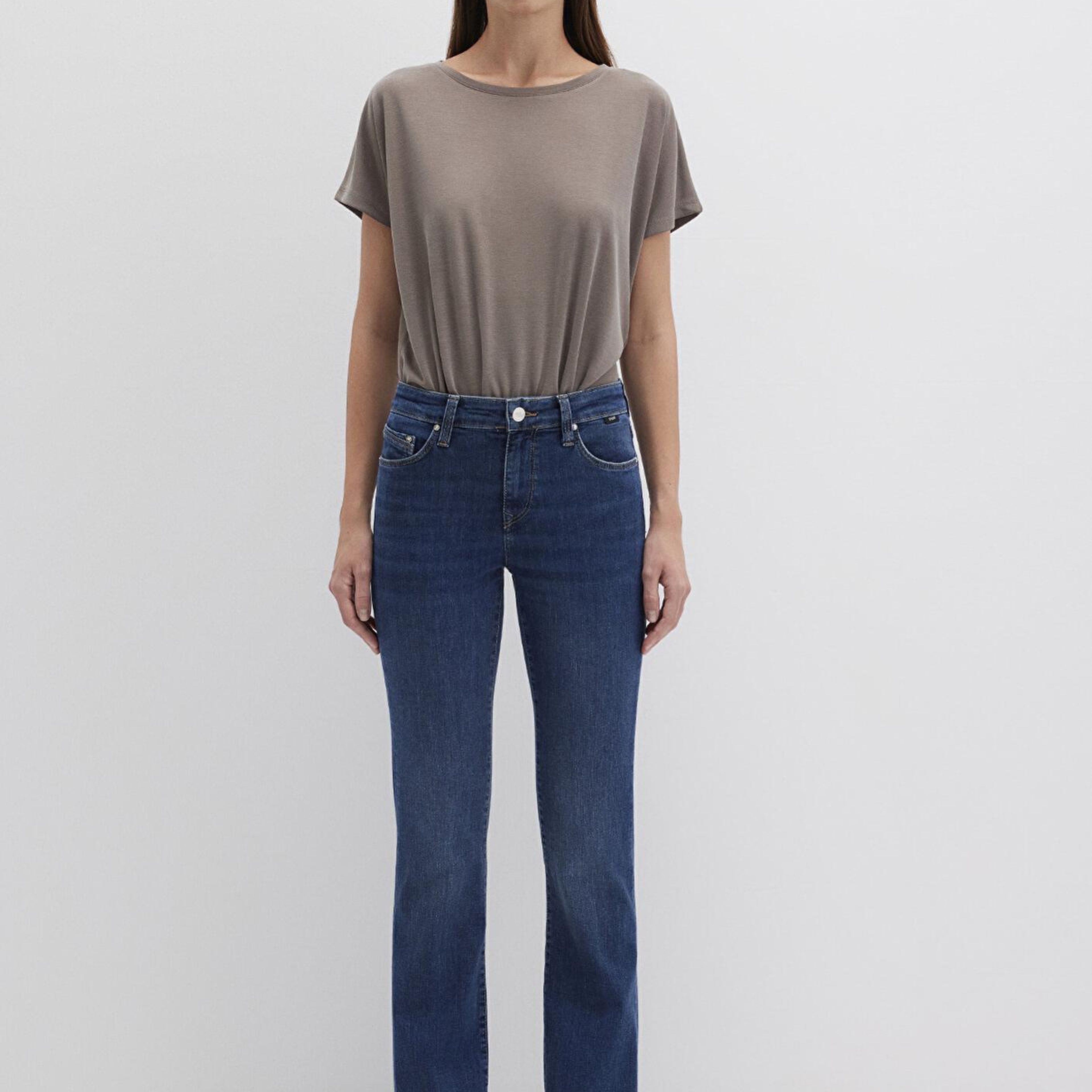 Mavi Molly Everyday Vintage Koyu Mavi Jean Pantolon 1013683047