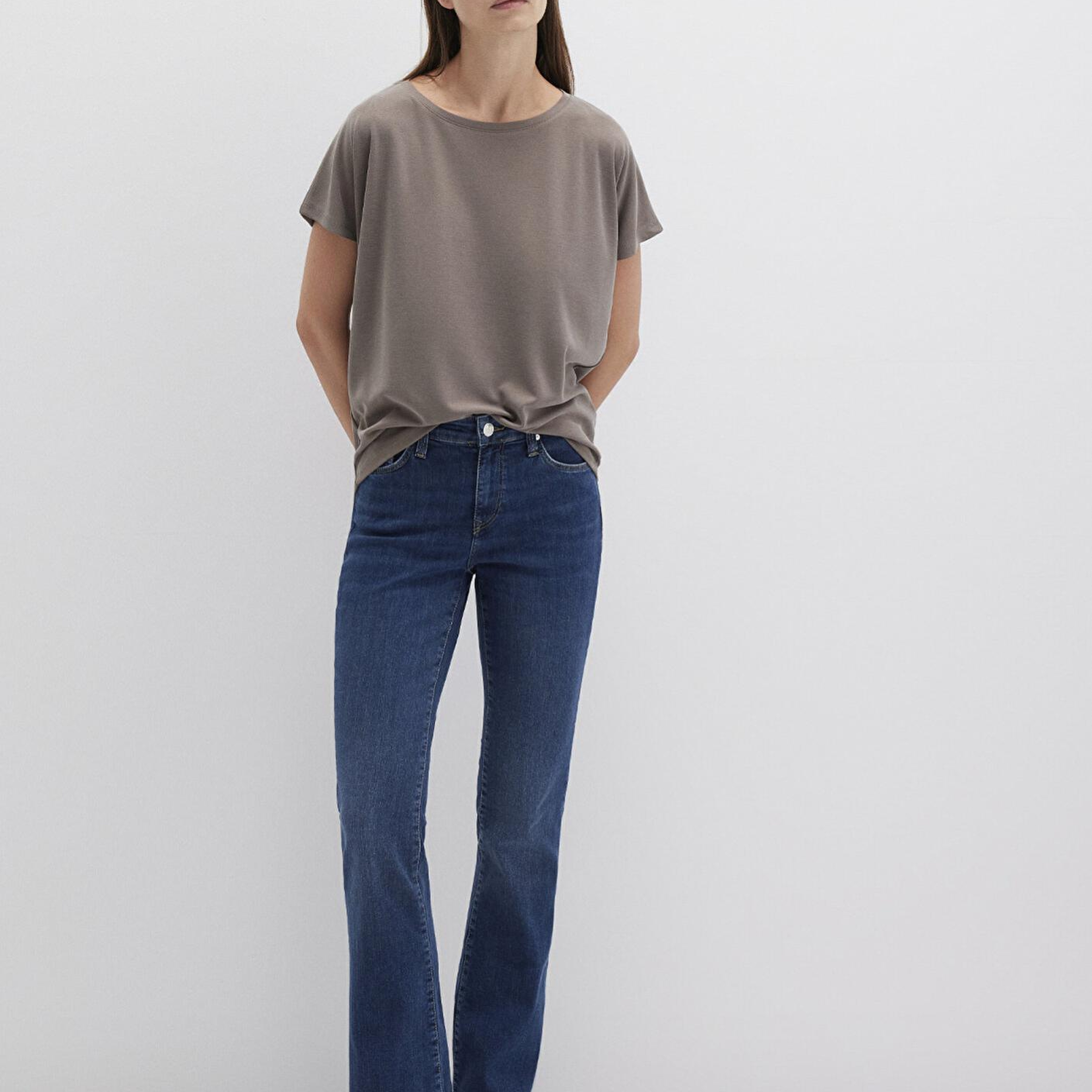 Mavi Molly Everyday Vintage Koyu Mavi Jean Pantolon 1013683047