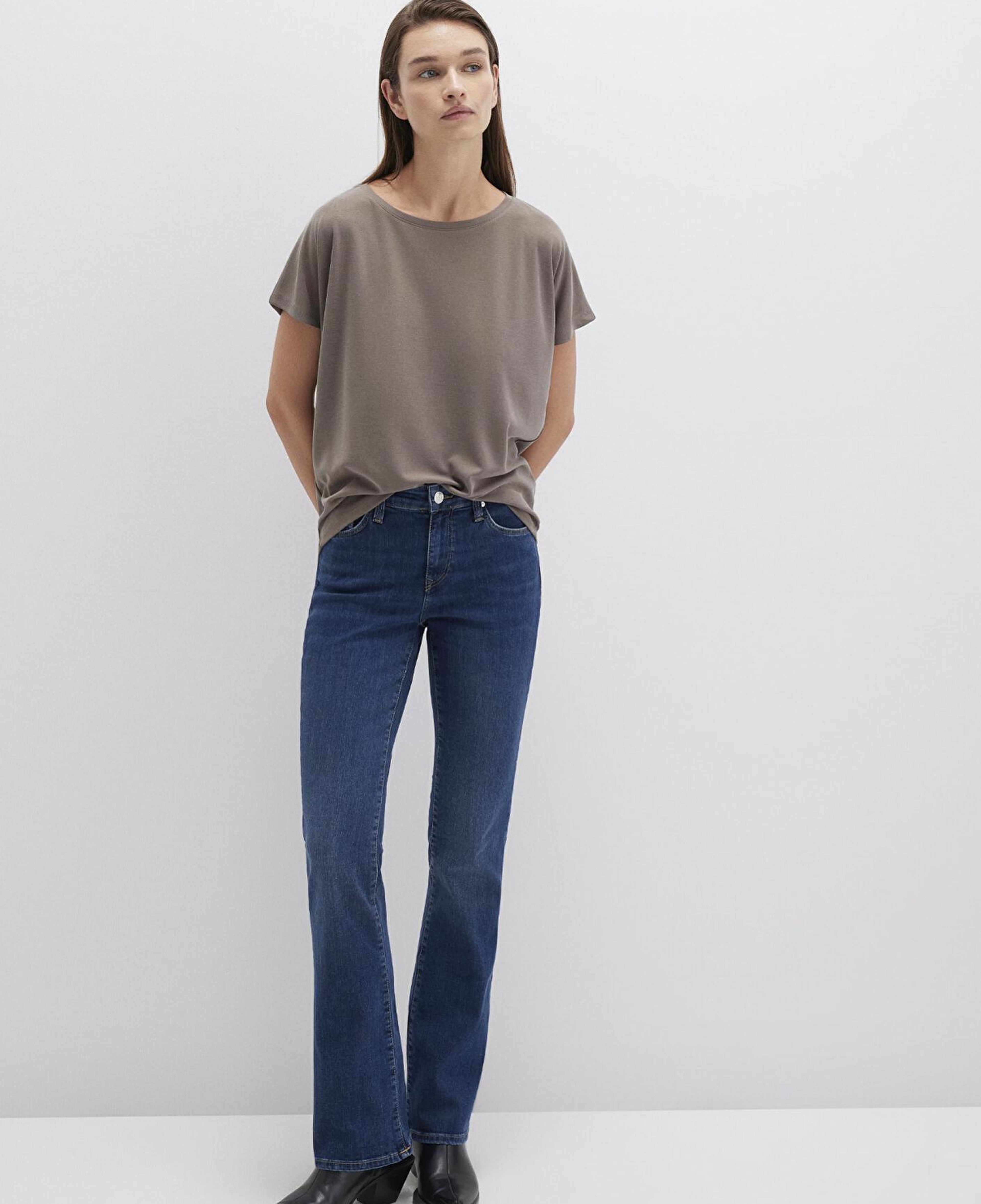Mavi Molly Everyday Vintage Koyu Mavi Jean Pantolon 1013683047