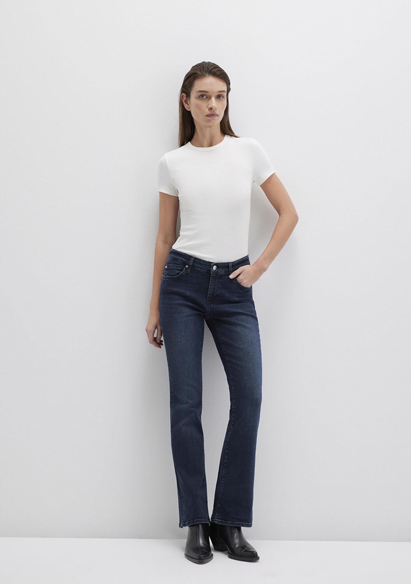 Mavi Molly Everyday Vintage Mürekkep Mavisi Jean Pantolon 1013683048