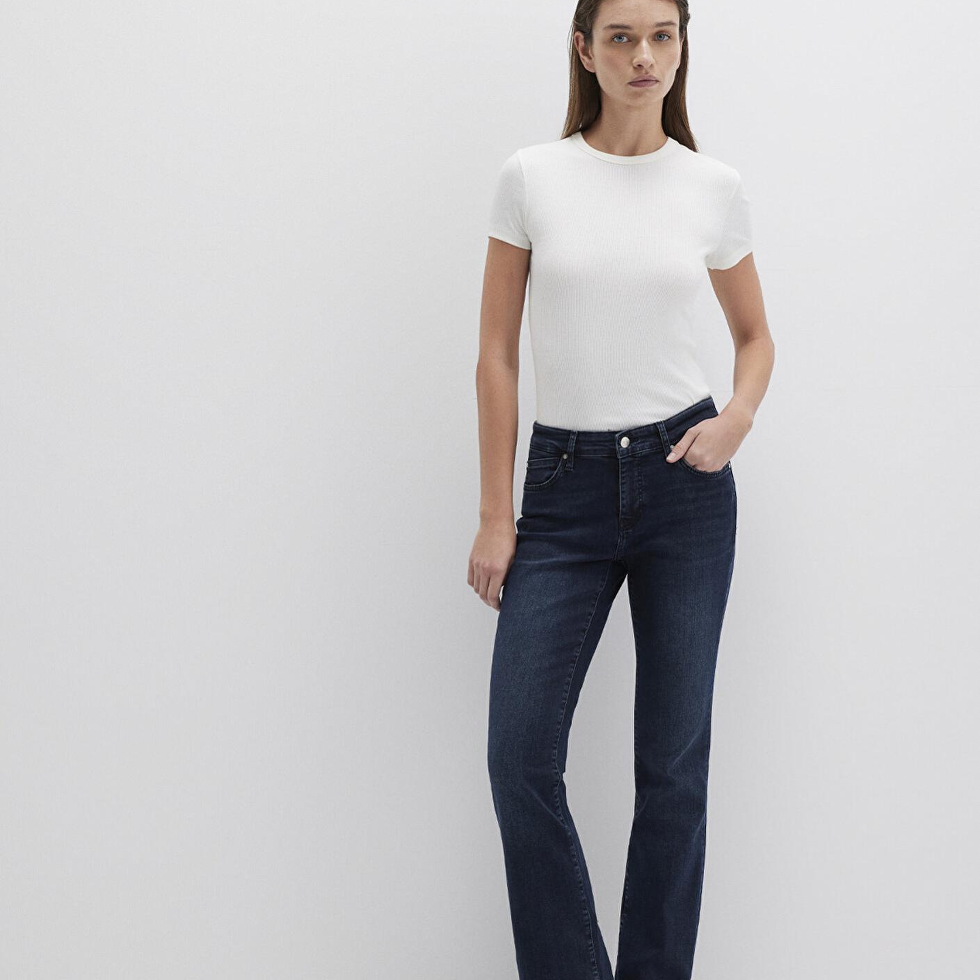 Mavi Molly Everyday Vintage Mürekkep Mavisi Jean Pantolon 1013683048