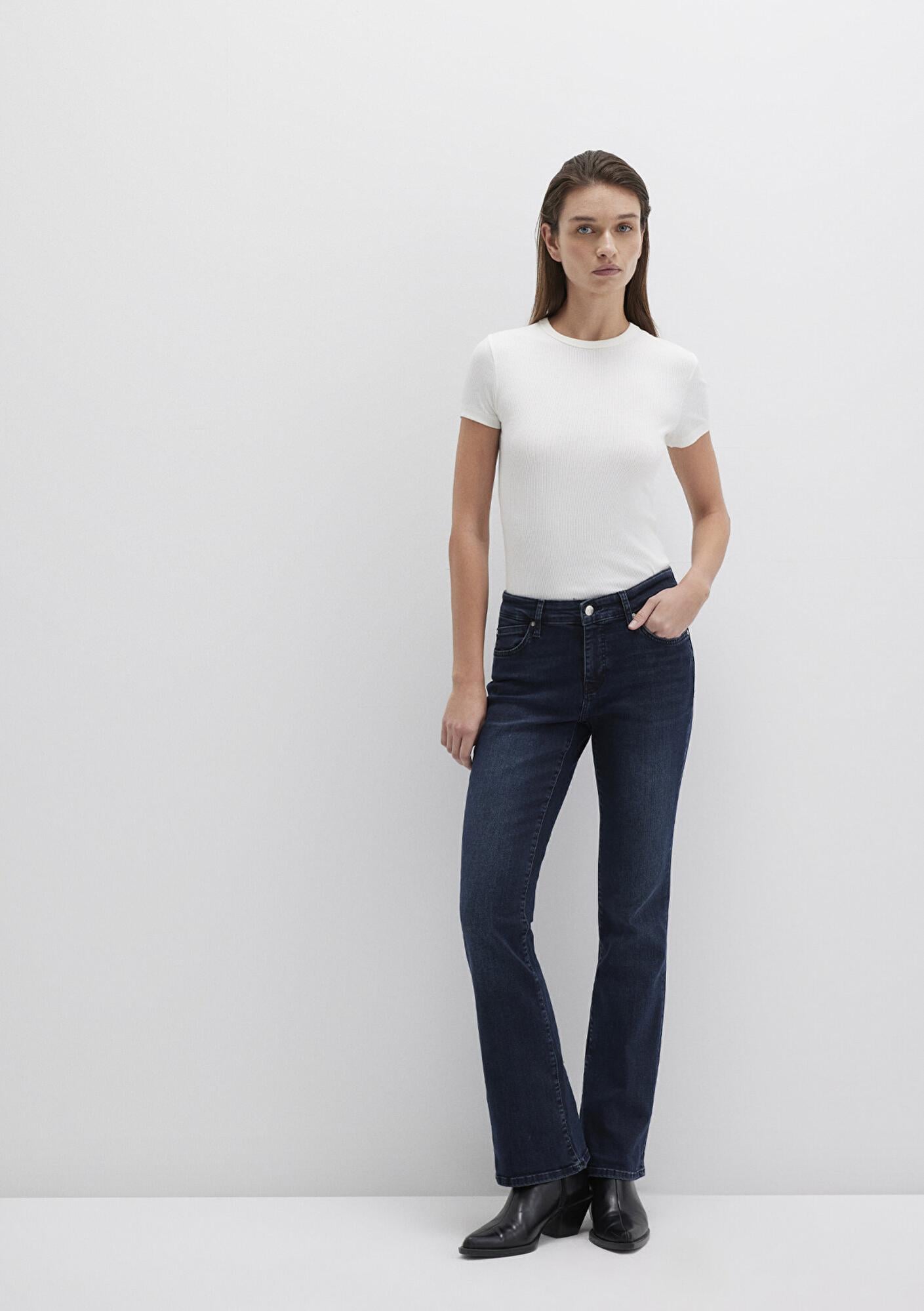 Mavi Molly Everyday Vintage Mürekkep Mavisi Jean Pantolon 1013683048