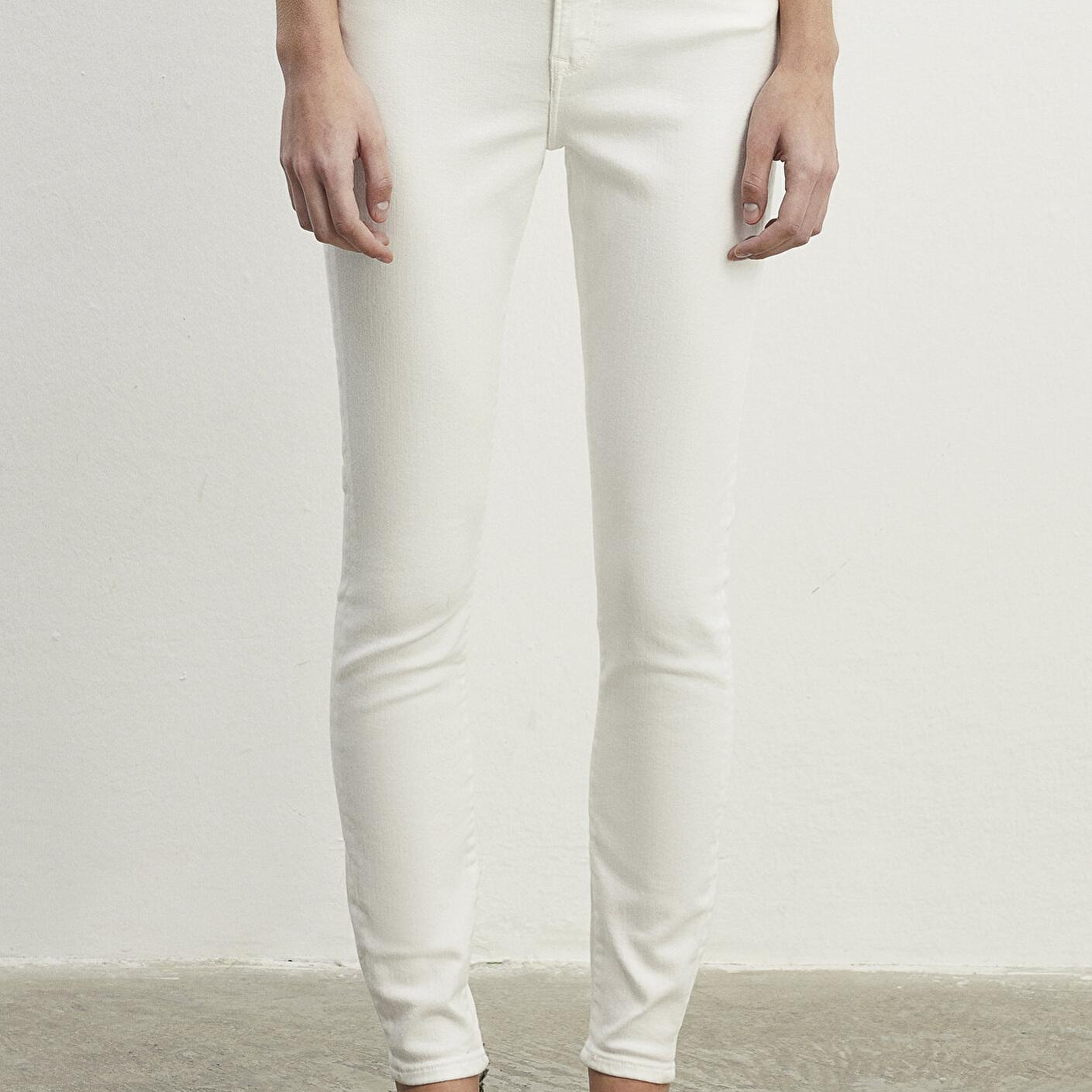 Mavi Serenay Gold Shape Beyaz Jean Pantolon 100980-83673