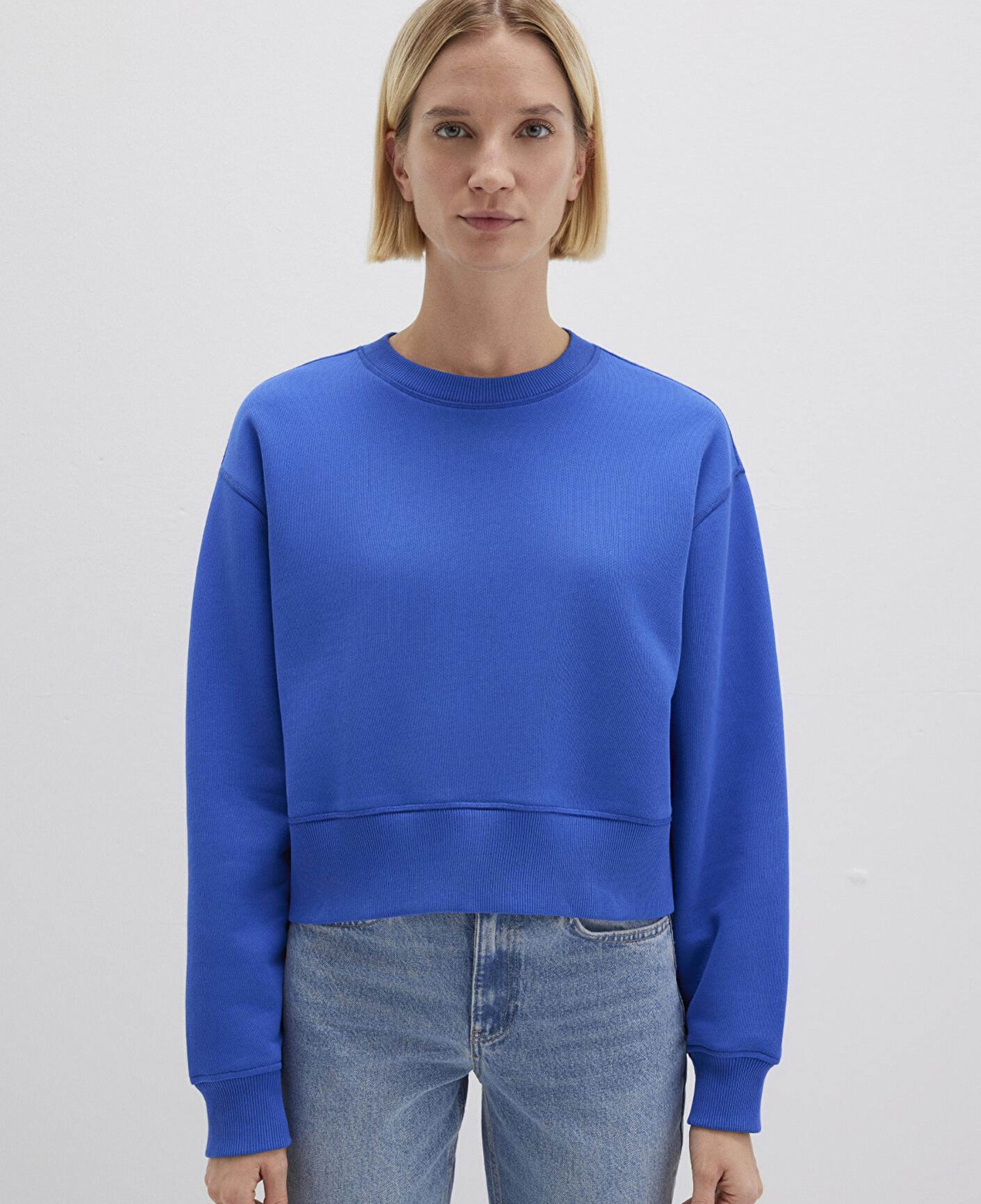 Mavi Mavi Basic Crop Sweatshirt 1S10389-70576