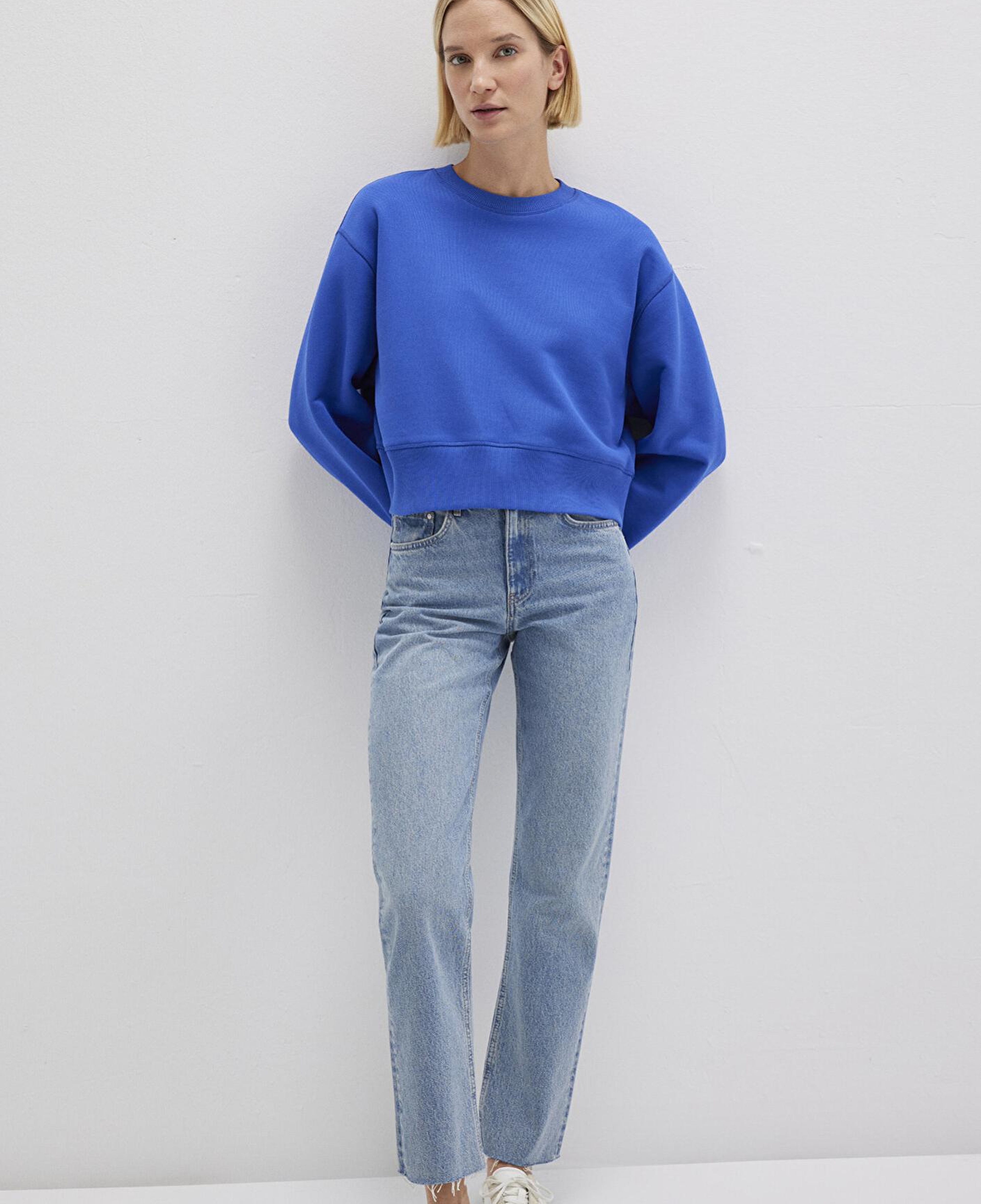 Mavi Mavi Basic Crop Sweatshirt 1S10389-70576