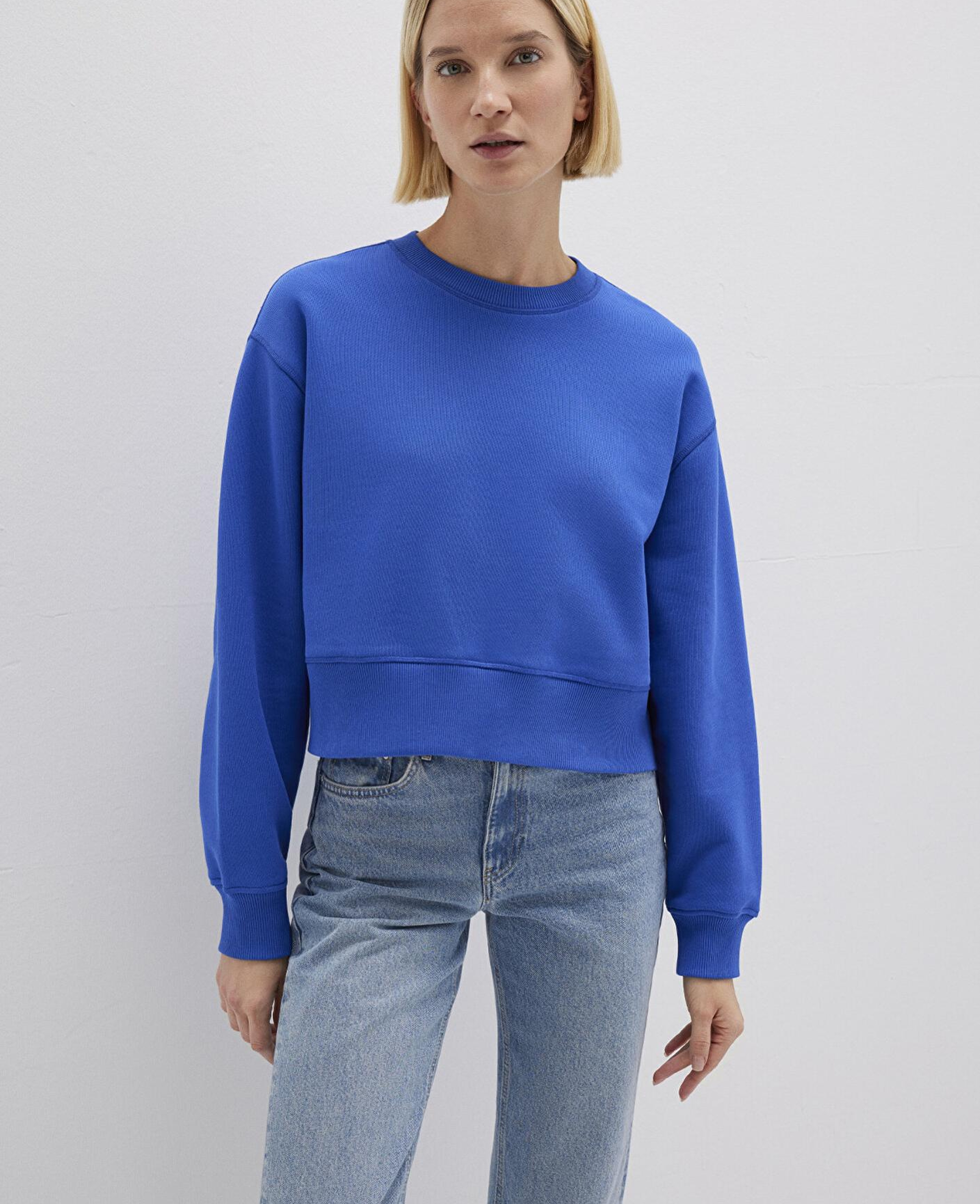 Mavi Mavi Basic Crop Sweatshirt 1S10389-70576