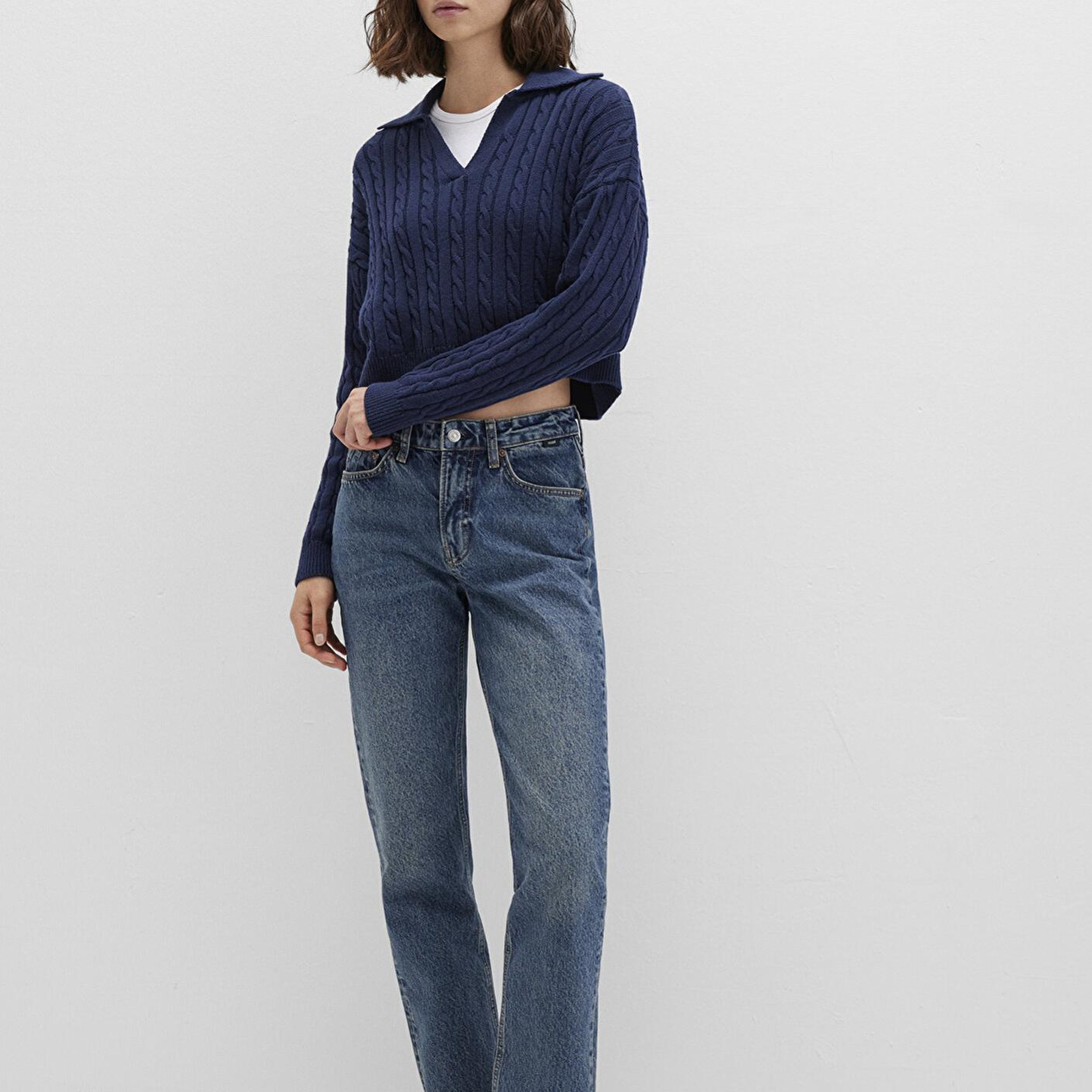 Mavi New York Classic Denim Puslu Koyu Mavi Jean Pantolon 101441-88581