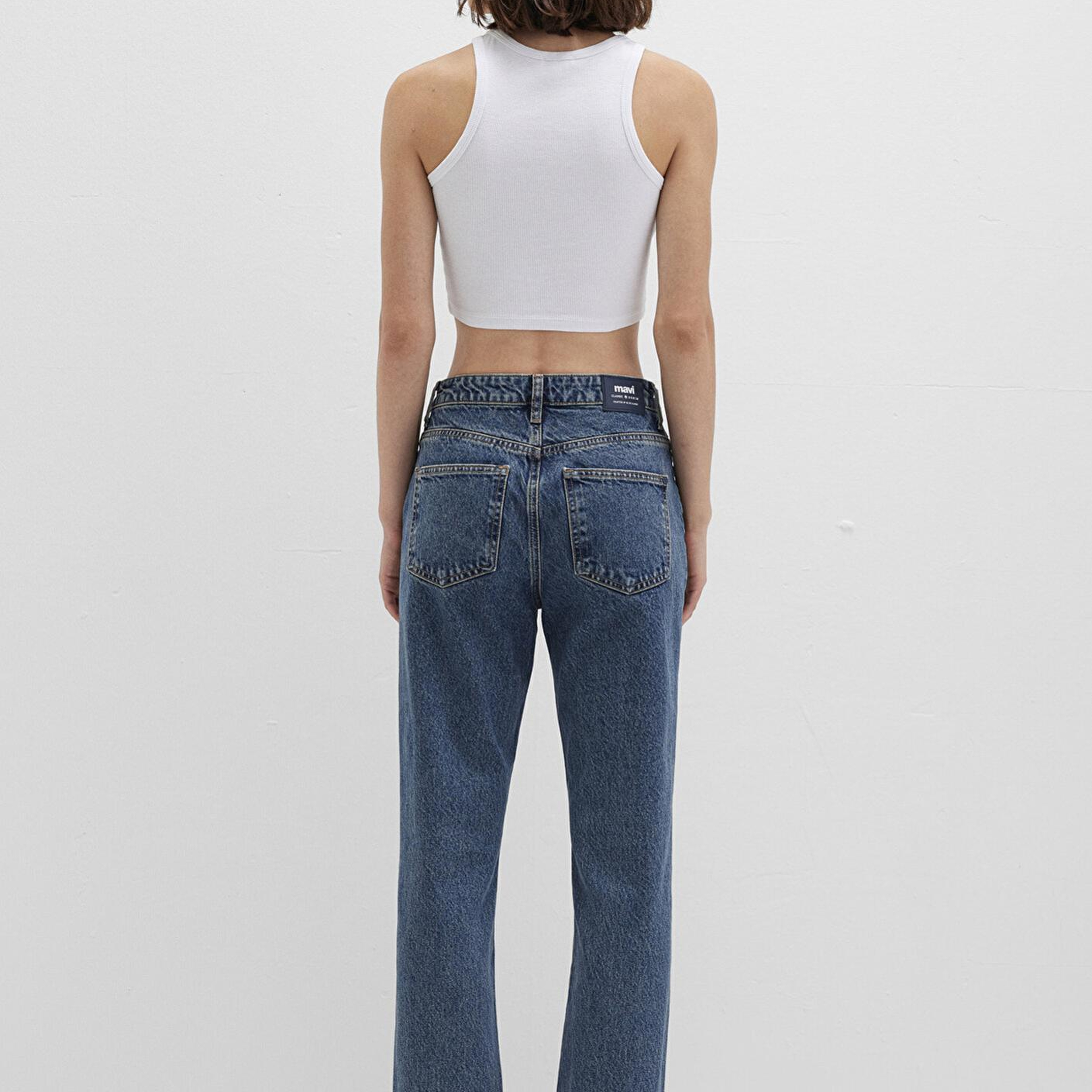 Mavi New York Classic Denim Puslu Koyu Mavi Jean Pantolon 101441-88581