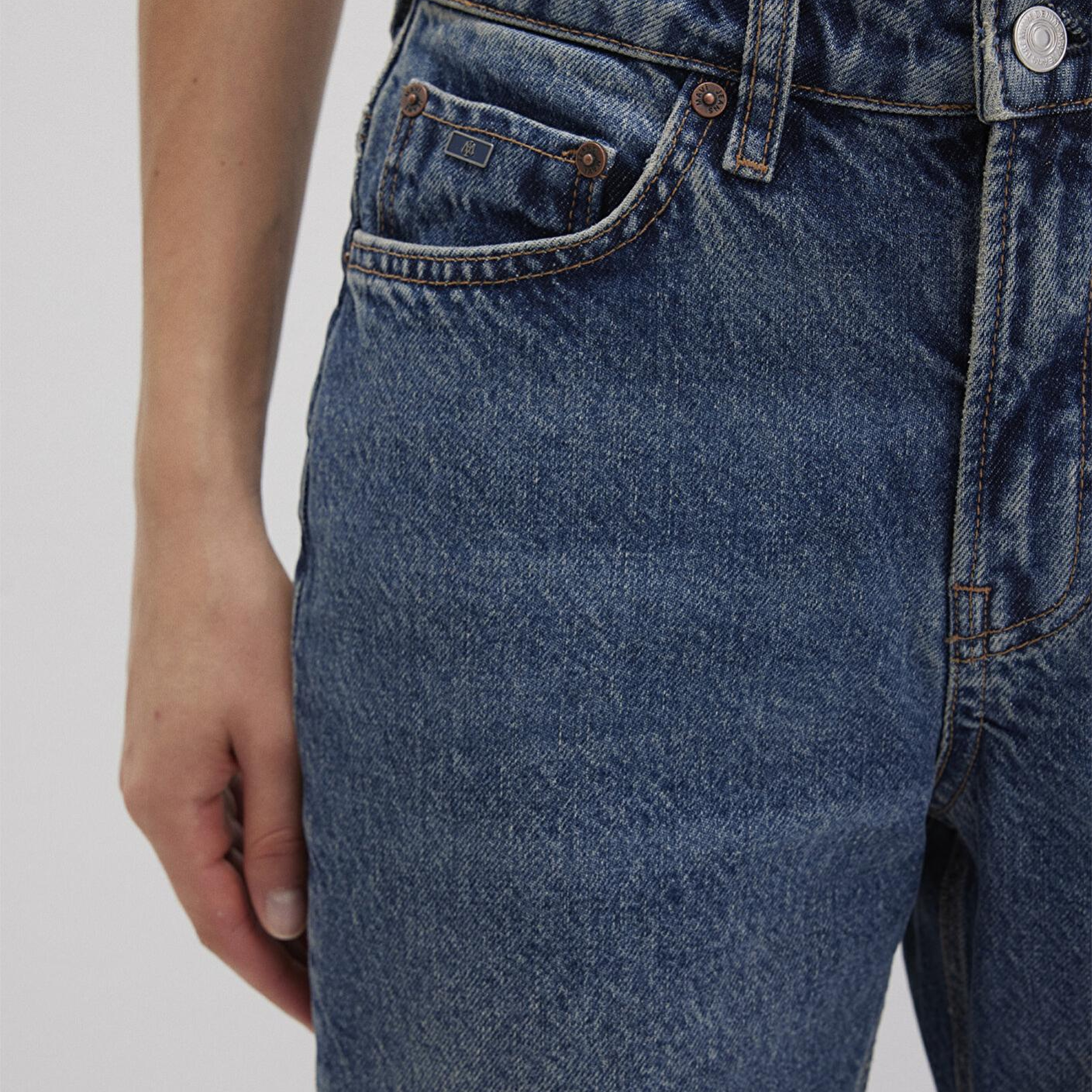 Mavi New York Classic Denim Puslu Koyu Mavi Jean Pantolon 101441-88581