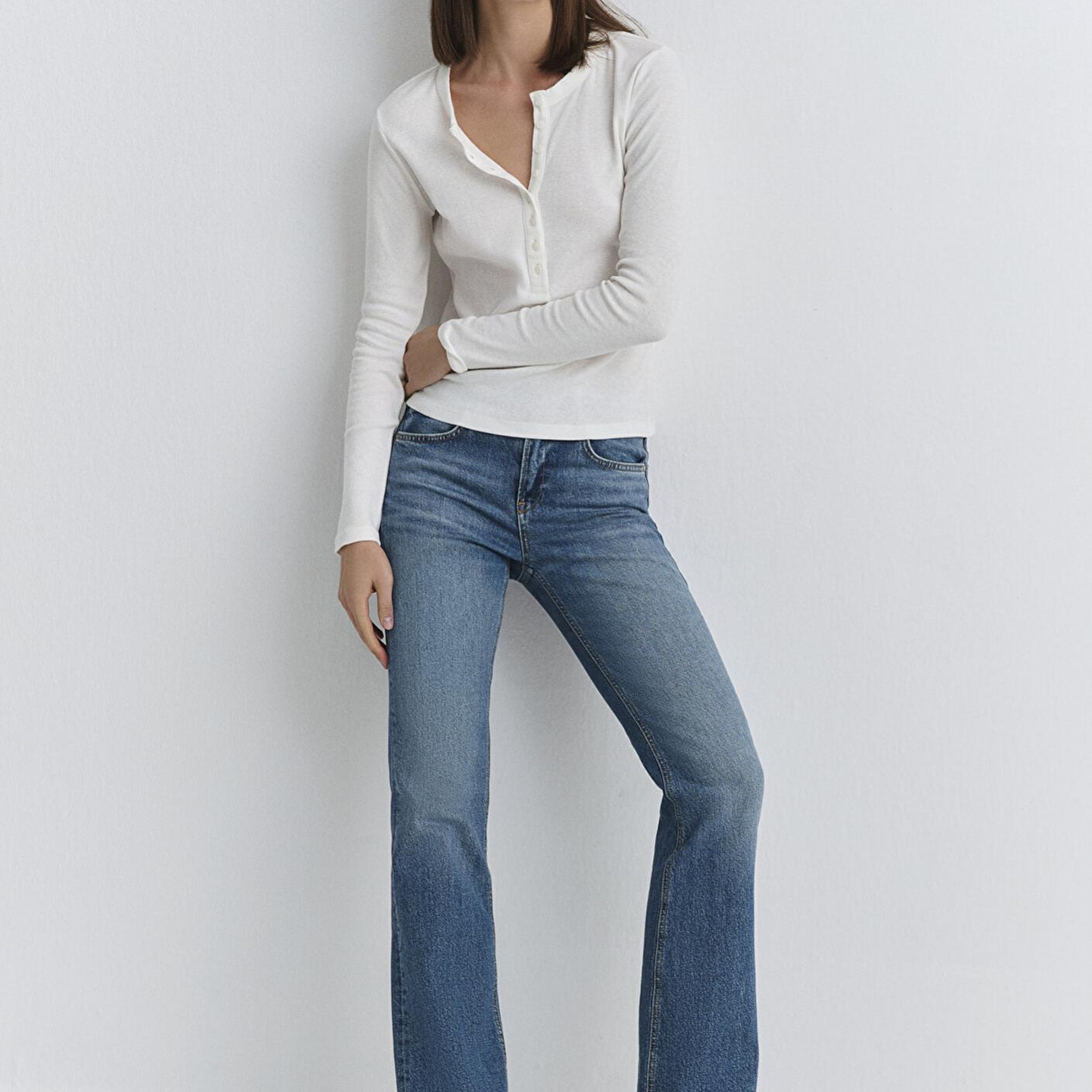 Mavi Alina Iconic Puslu Indigo Mavisi Jean Pantolon 1012577-90538