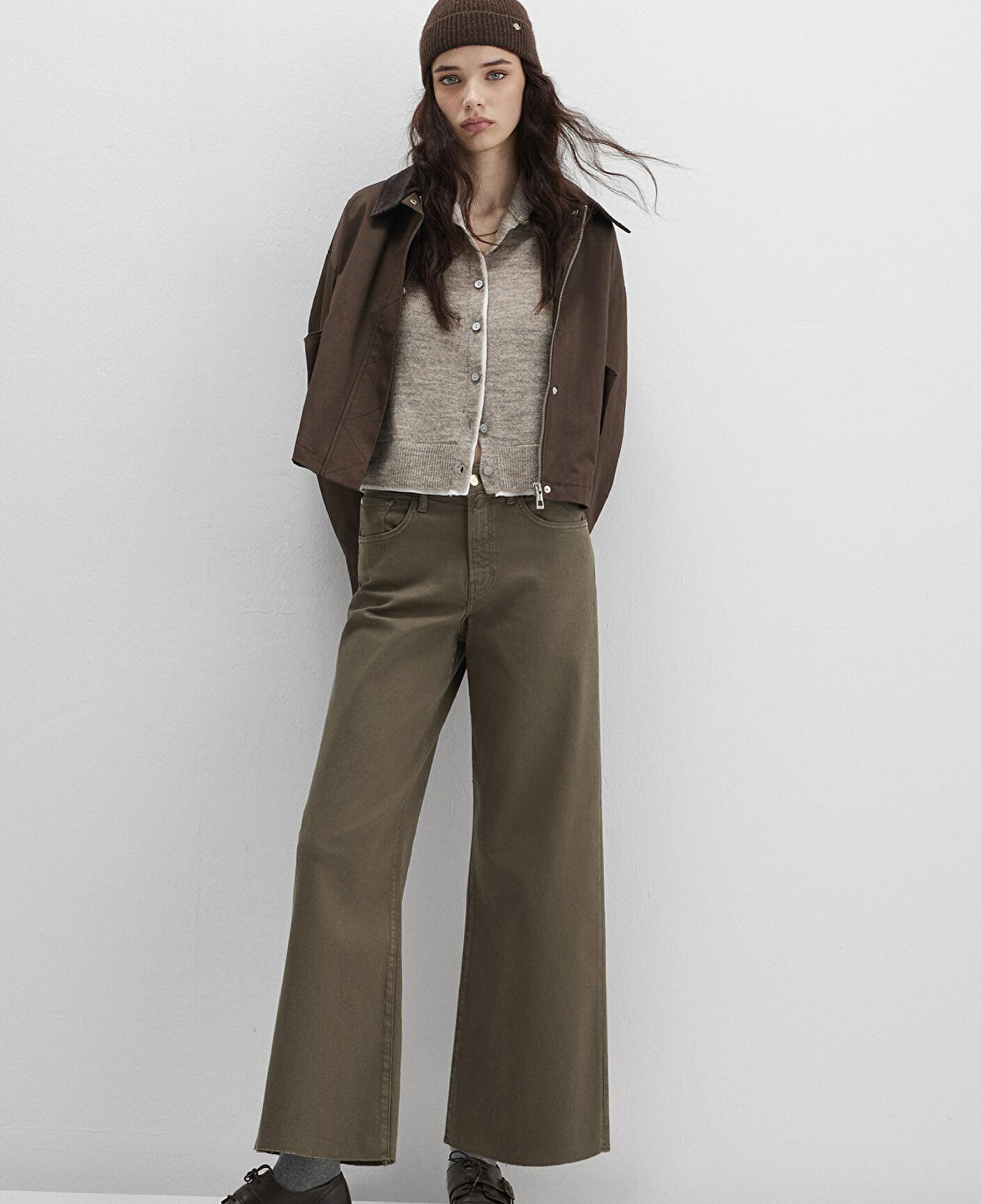 Mavi Paloma Haki Gabardin Pantolon 1010114-91195