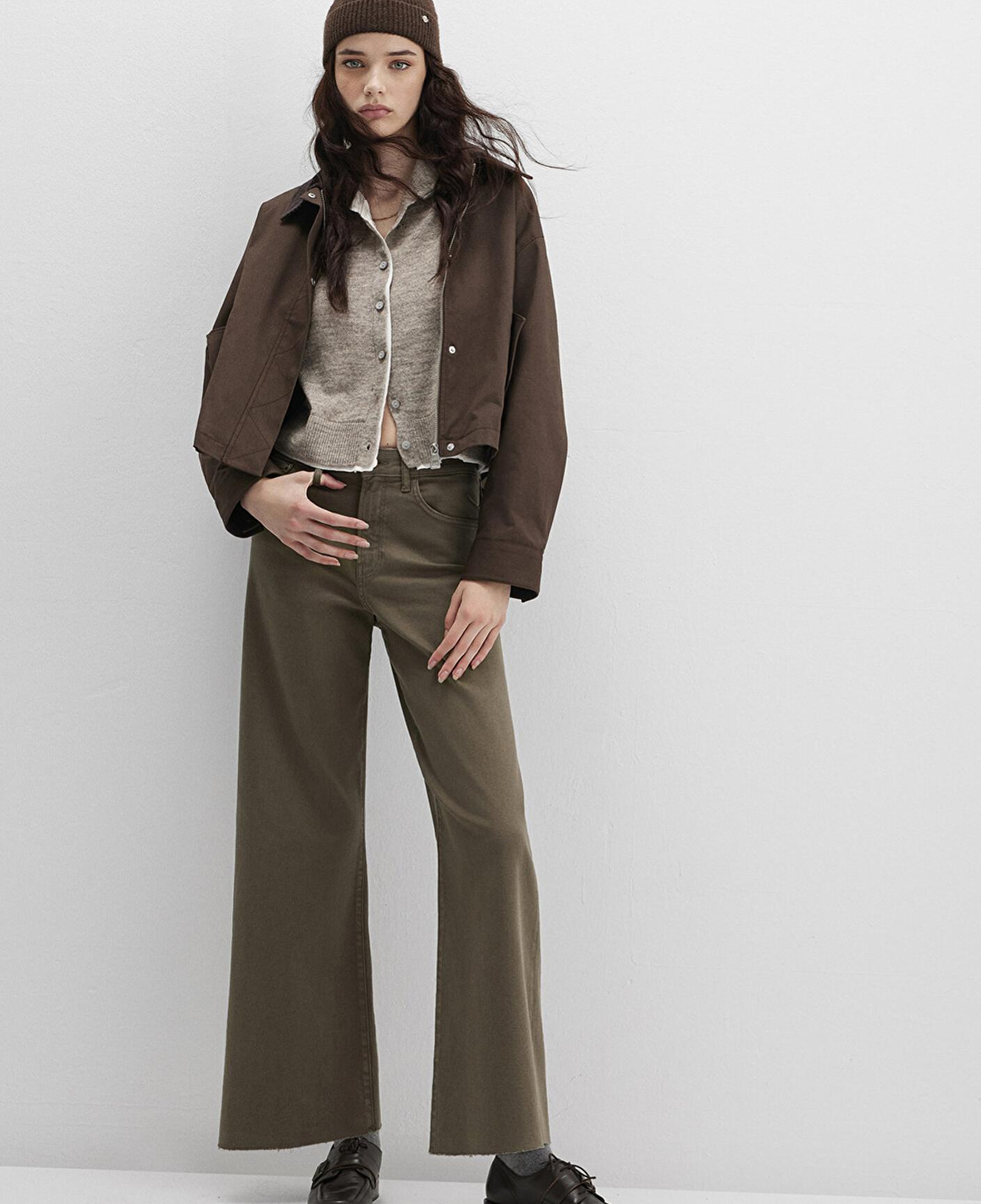 Mavi Paloma Haki Gabardin Pantolon 1010114-91195