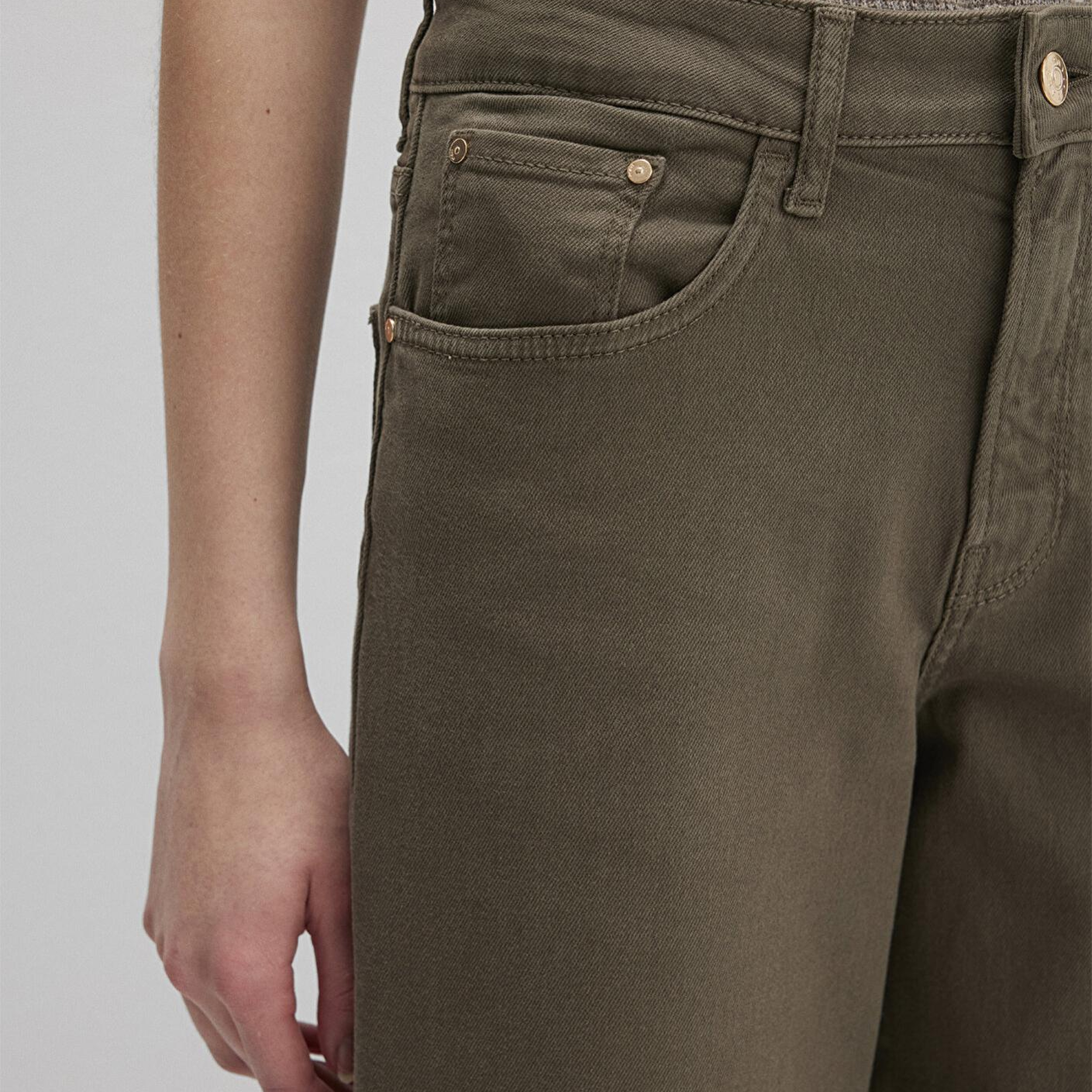 Mavi Paloma Haki Gabardin Pantolon 1010114-91195