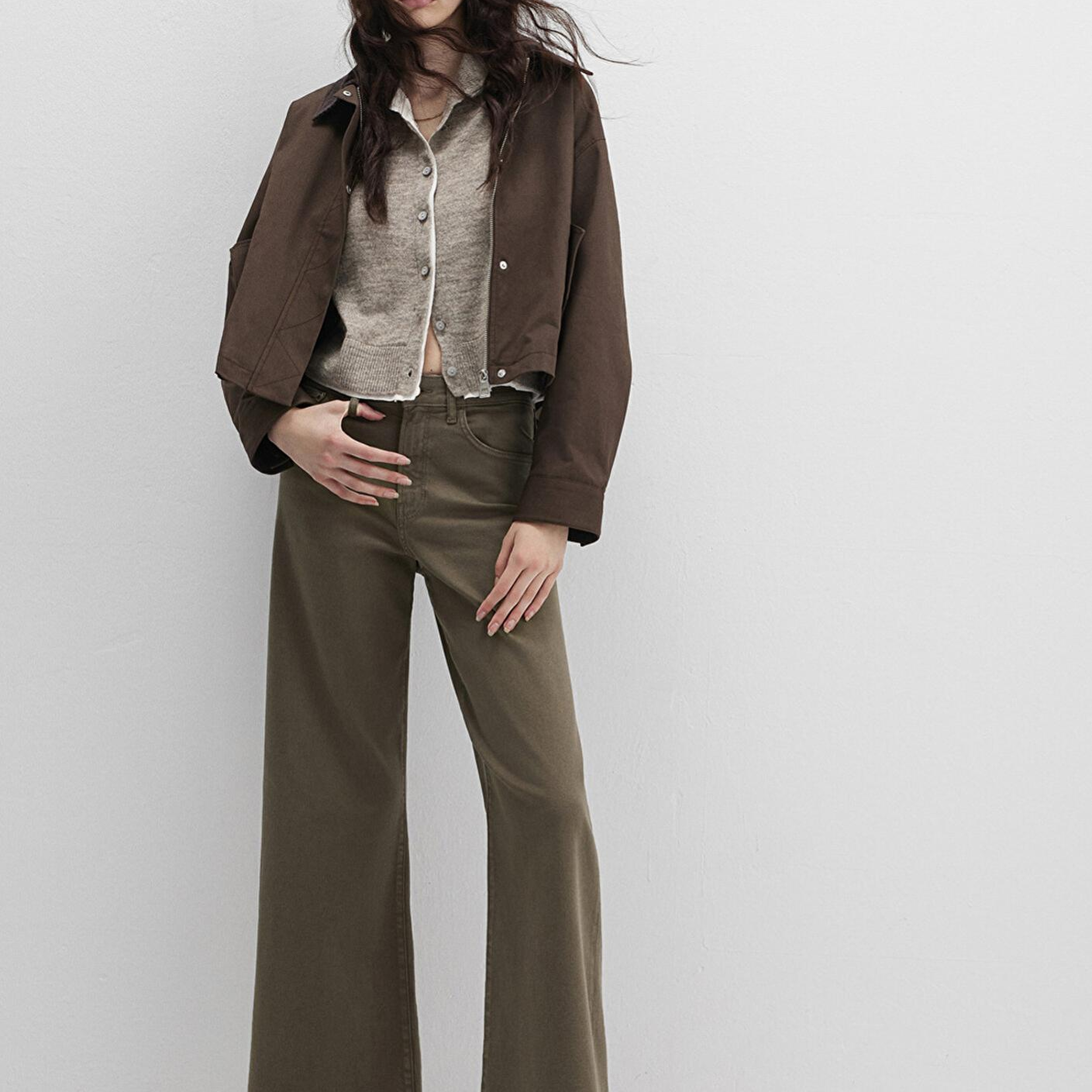 Mavi Paloma Haki Gabardin Pantolon 1010114-91195