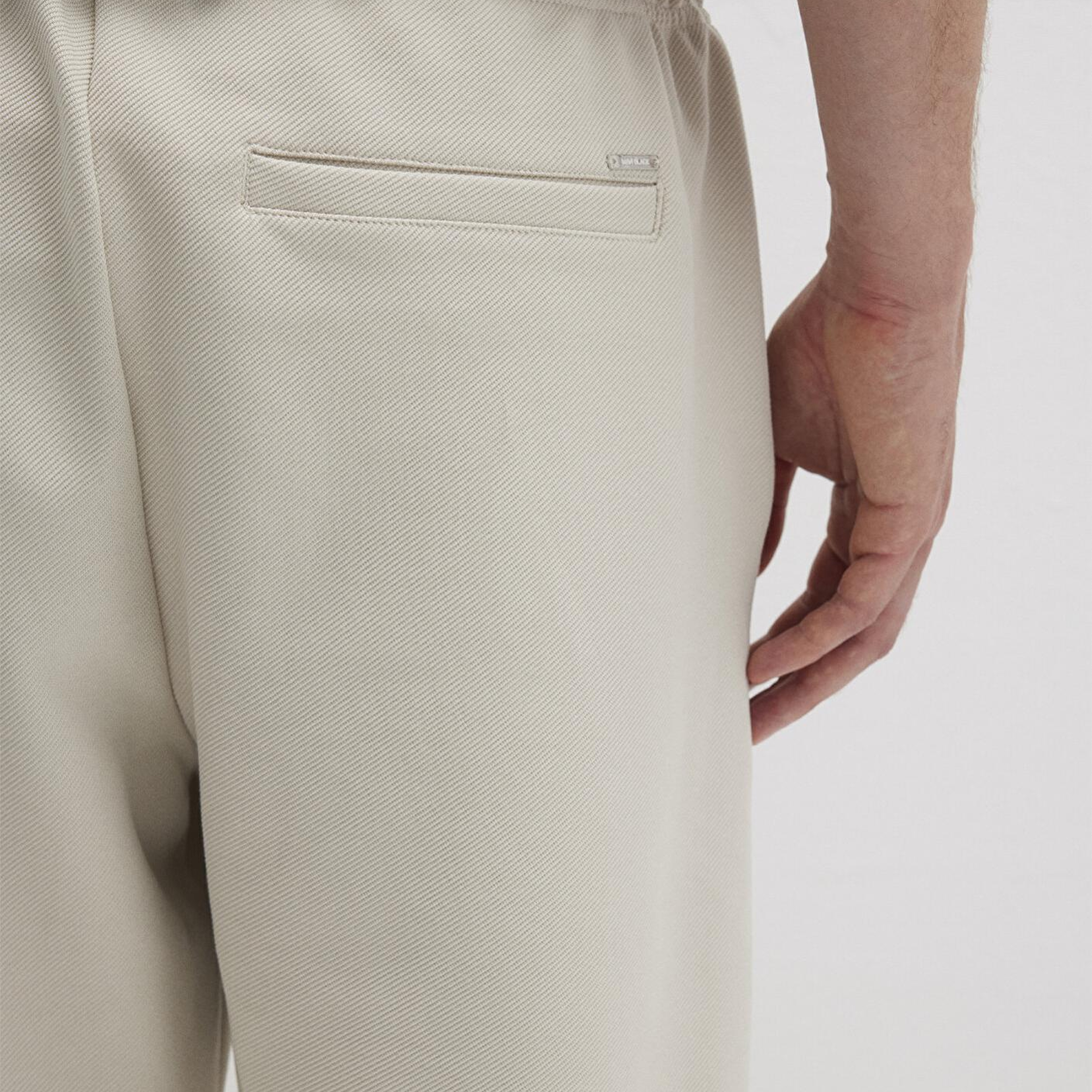 Mavi Bej Örme İnterlok Pantolon 0010521-70144