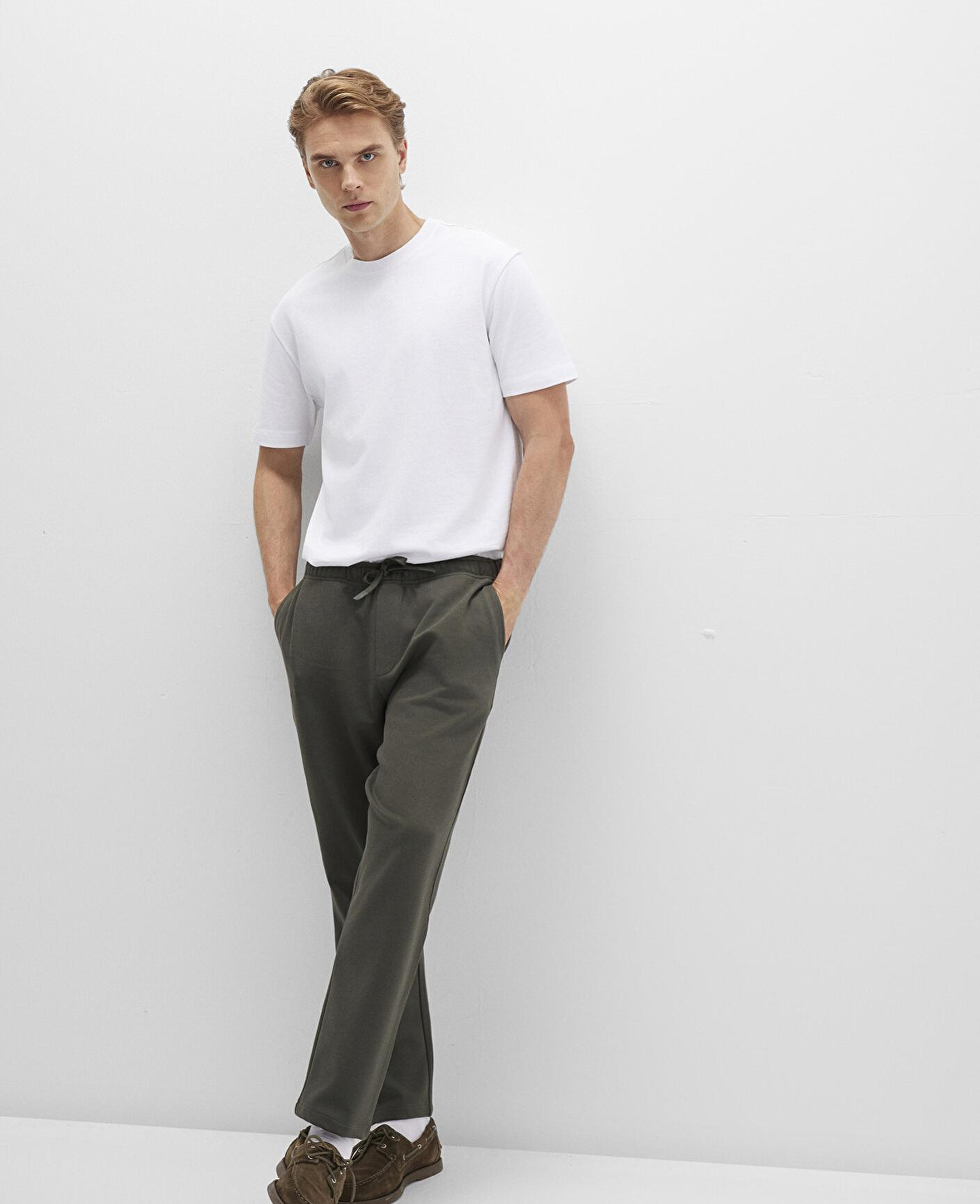 Mavi Haki Örme İnterlok Pantolon 0010521-71545