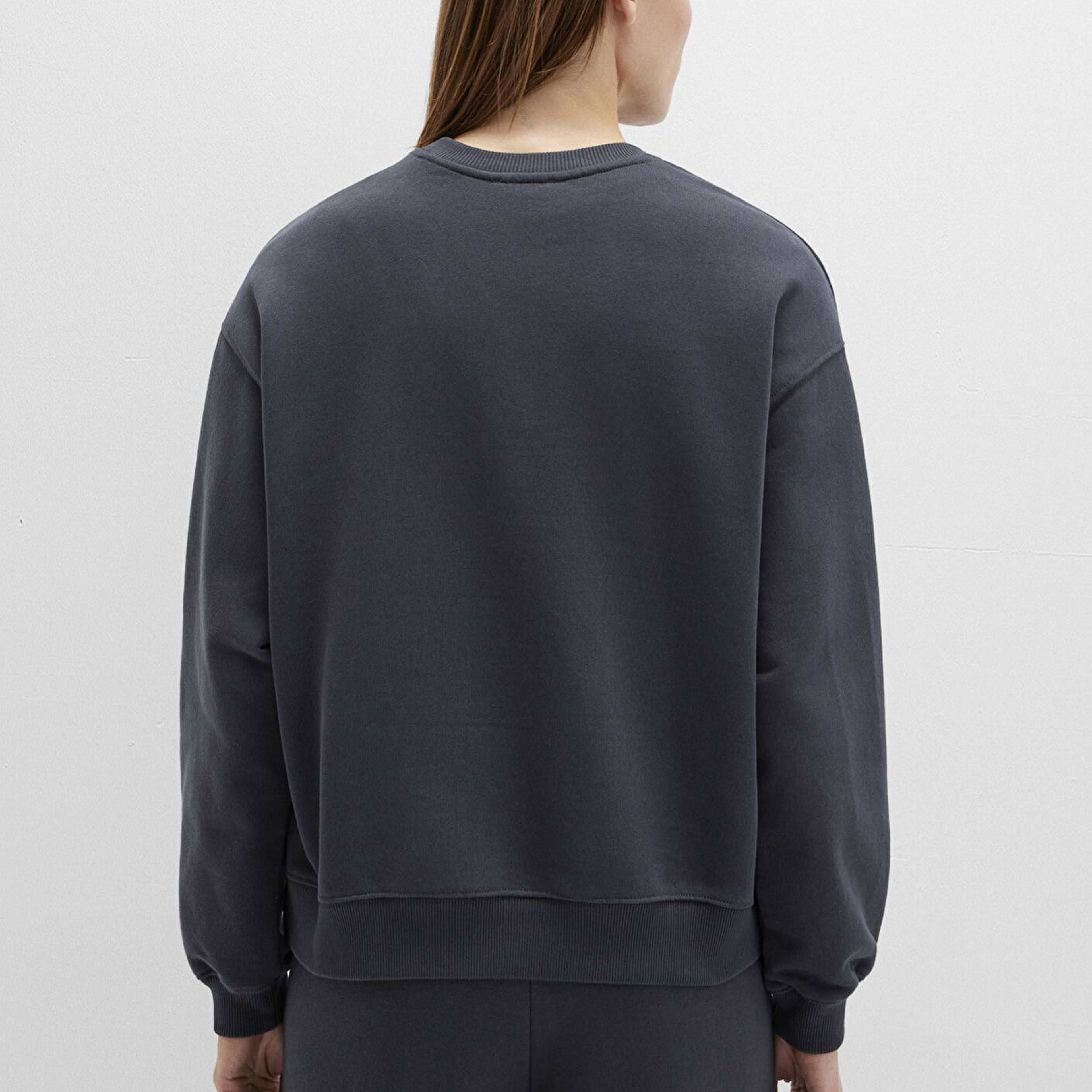 Mavi Mavi Logo Baskılı Antrasit Sweatshirt 1S10148-70087