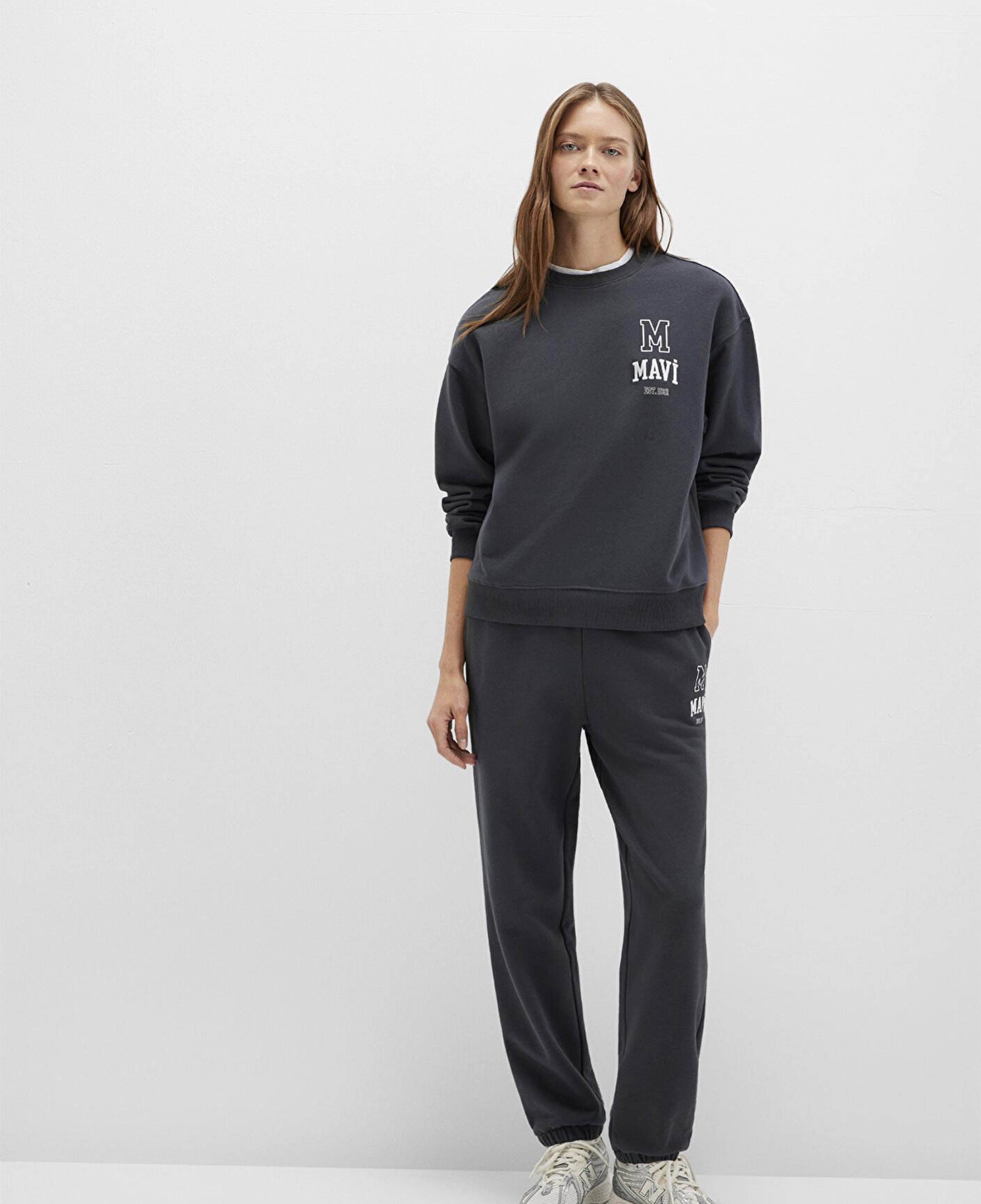 Mavi Mavi Logo Baskılı Antrasit Eşofman Altı 1010801-70087
