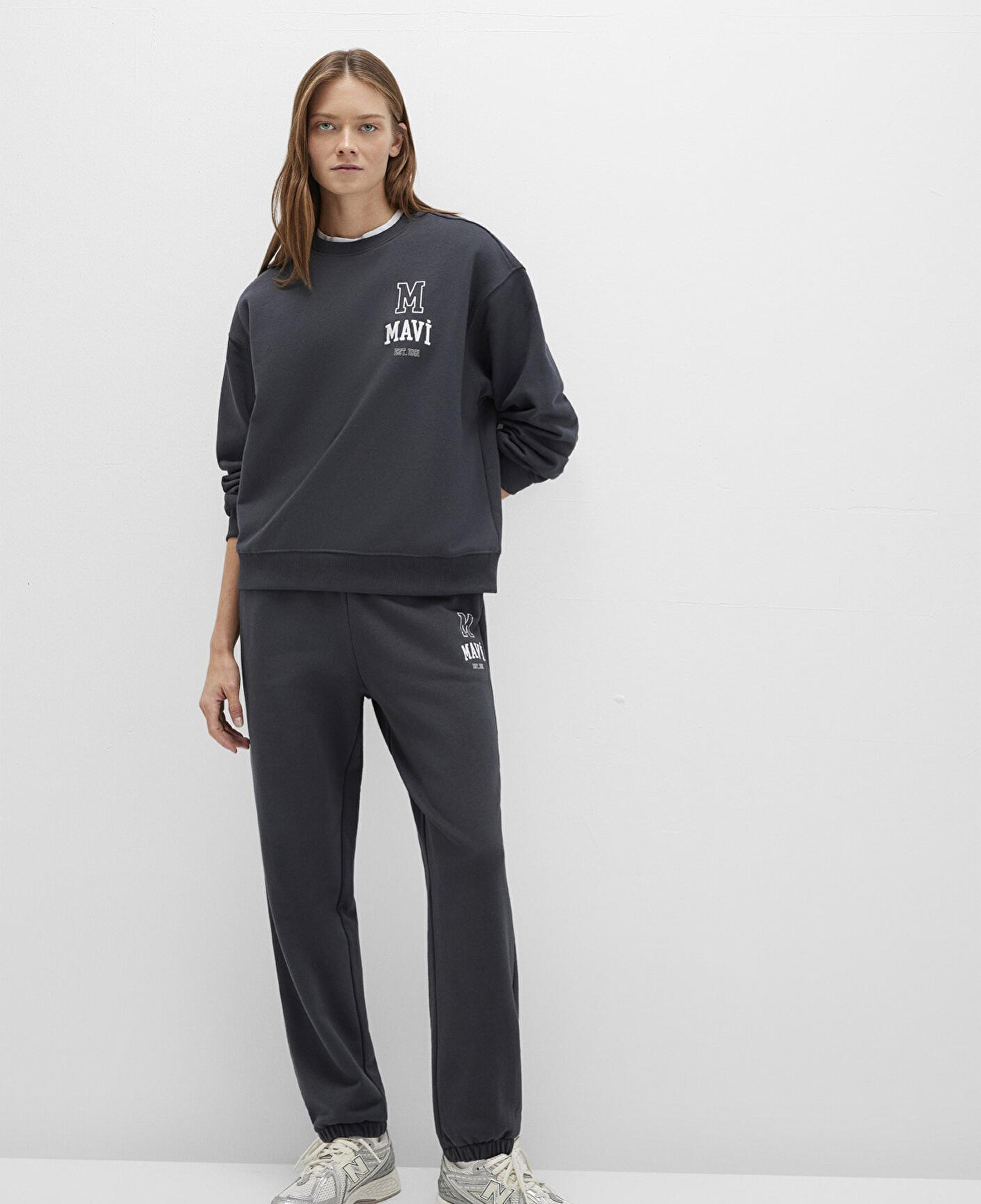 Mavi Mavi Logo Baskılı Antrasit Eşofman Altı 1010801-70087